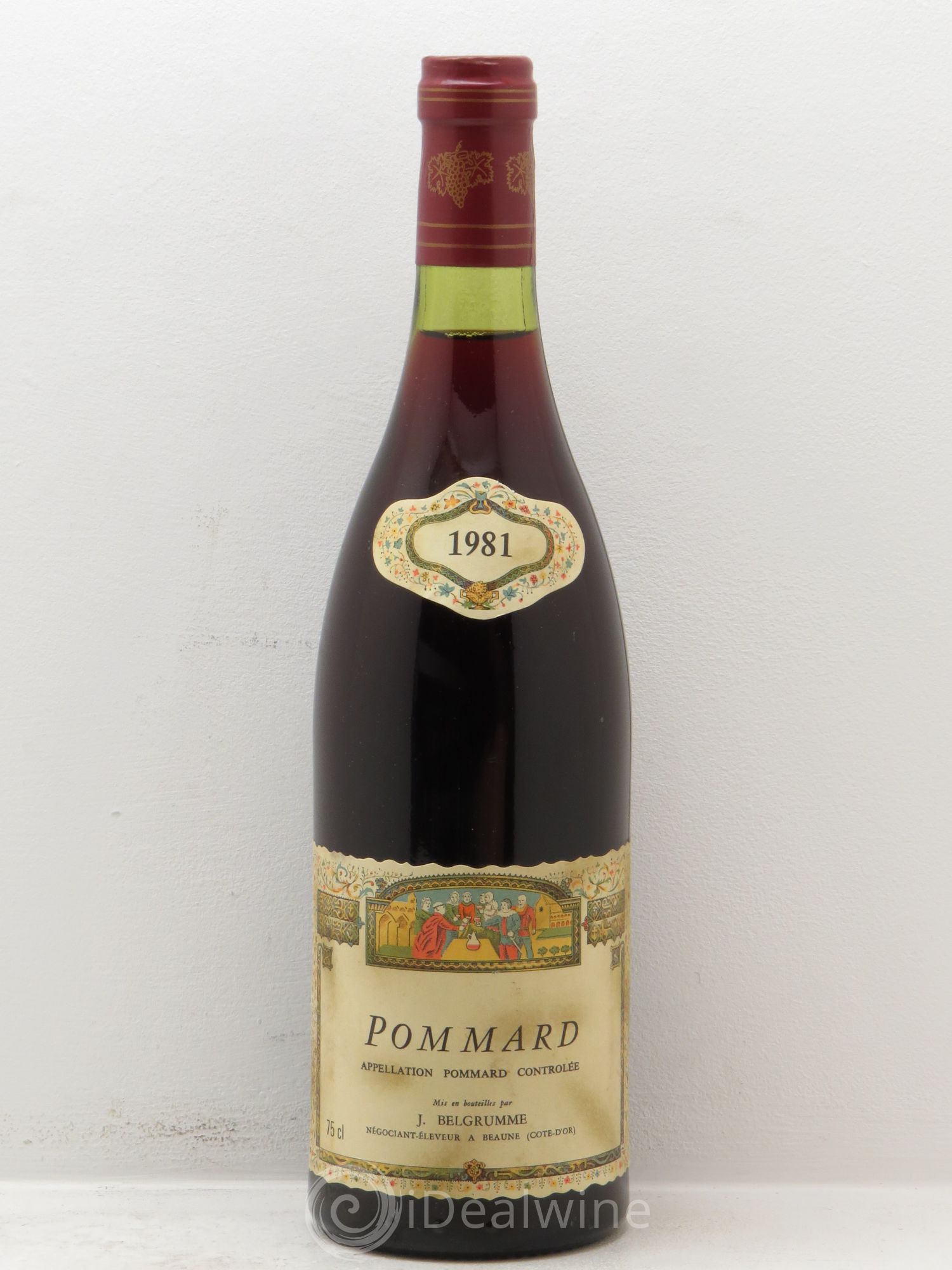 Pommard J.Belgrumme (sans prix de réserve) 1981 - Posten von 1 Flasche - 0