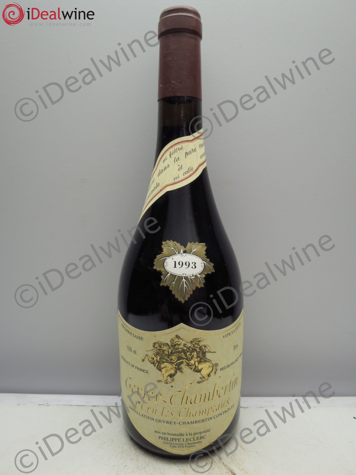 Gevrey-Chambertin 1er Cru 1993 - Lot de 1 bouteille - 0