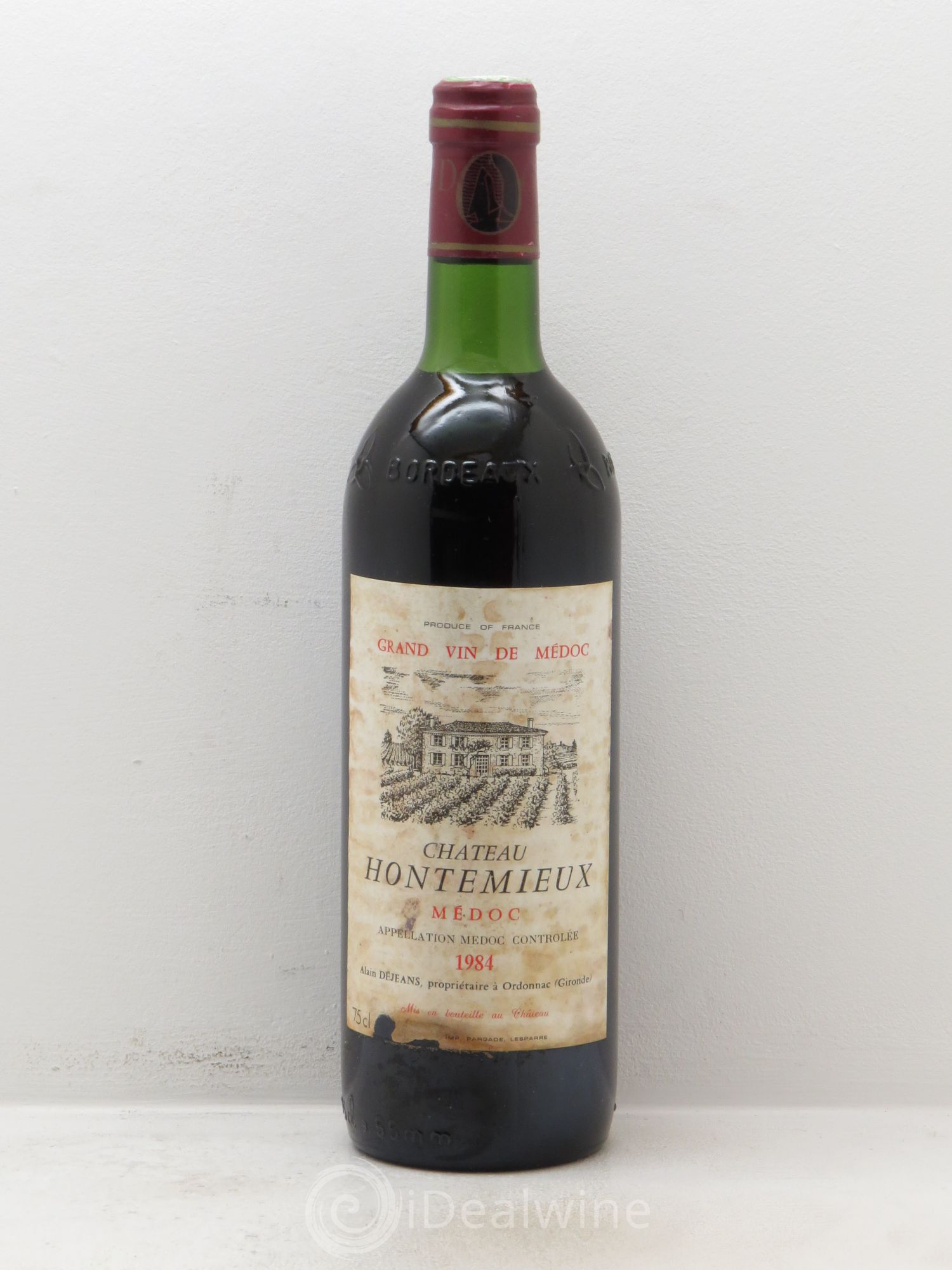 Médoc Château Hontemieux (sans prix de réserve) 1984 - Posten von 1 Flasche - 0