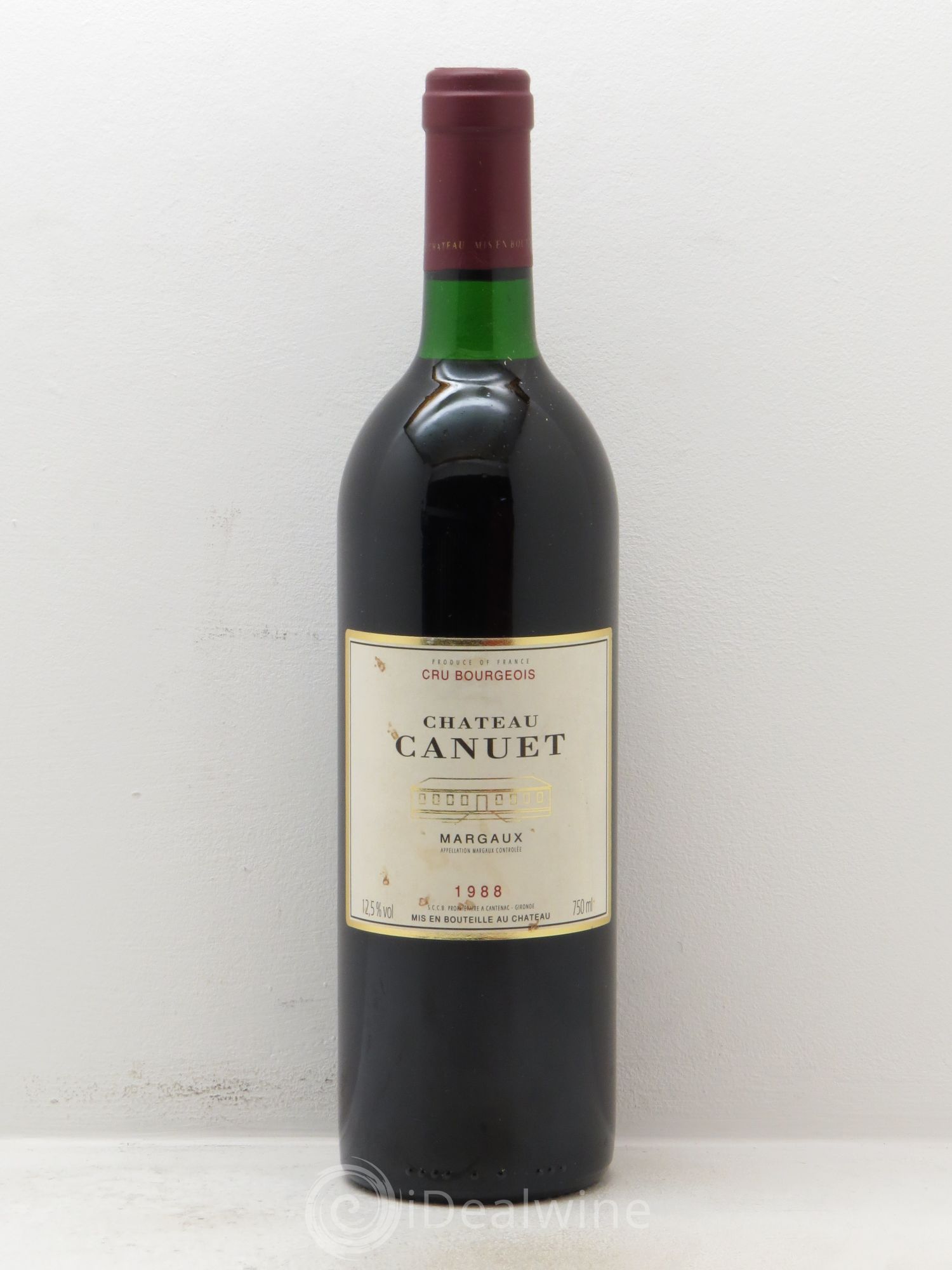 Château Canuet (sans prix de réserve) 1988 - Lot de 1 bouteille - 0