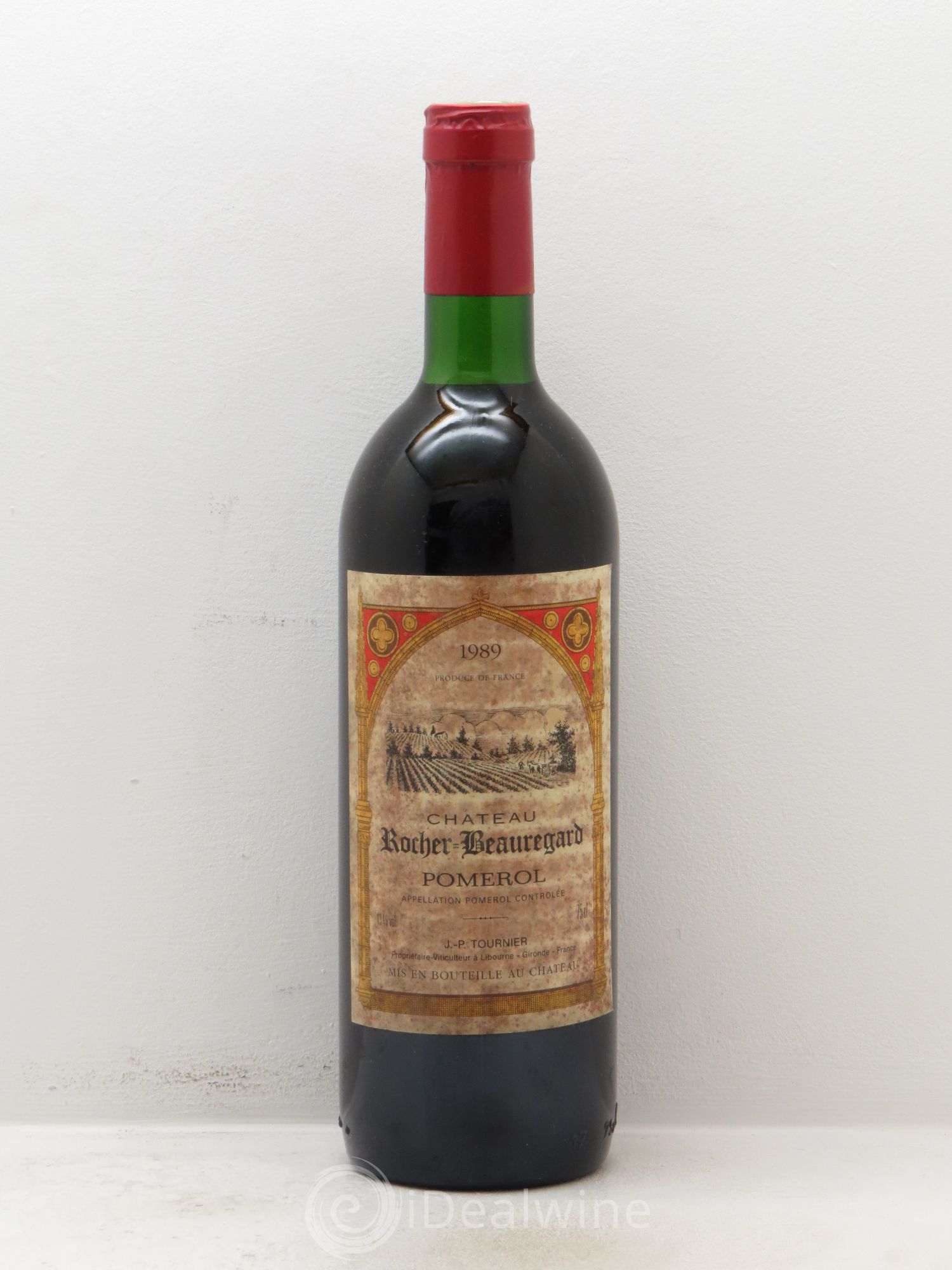 Pomerol Château Rocher Beauregard (sans prix de réserve) 1989 - Posten von 1 Flasche - 0