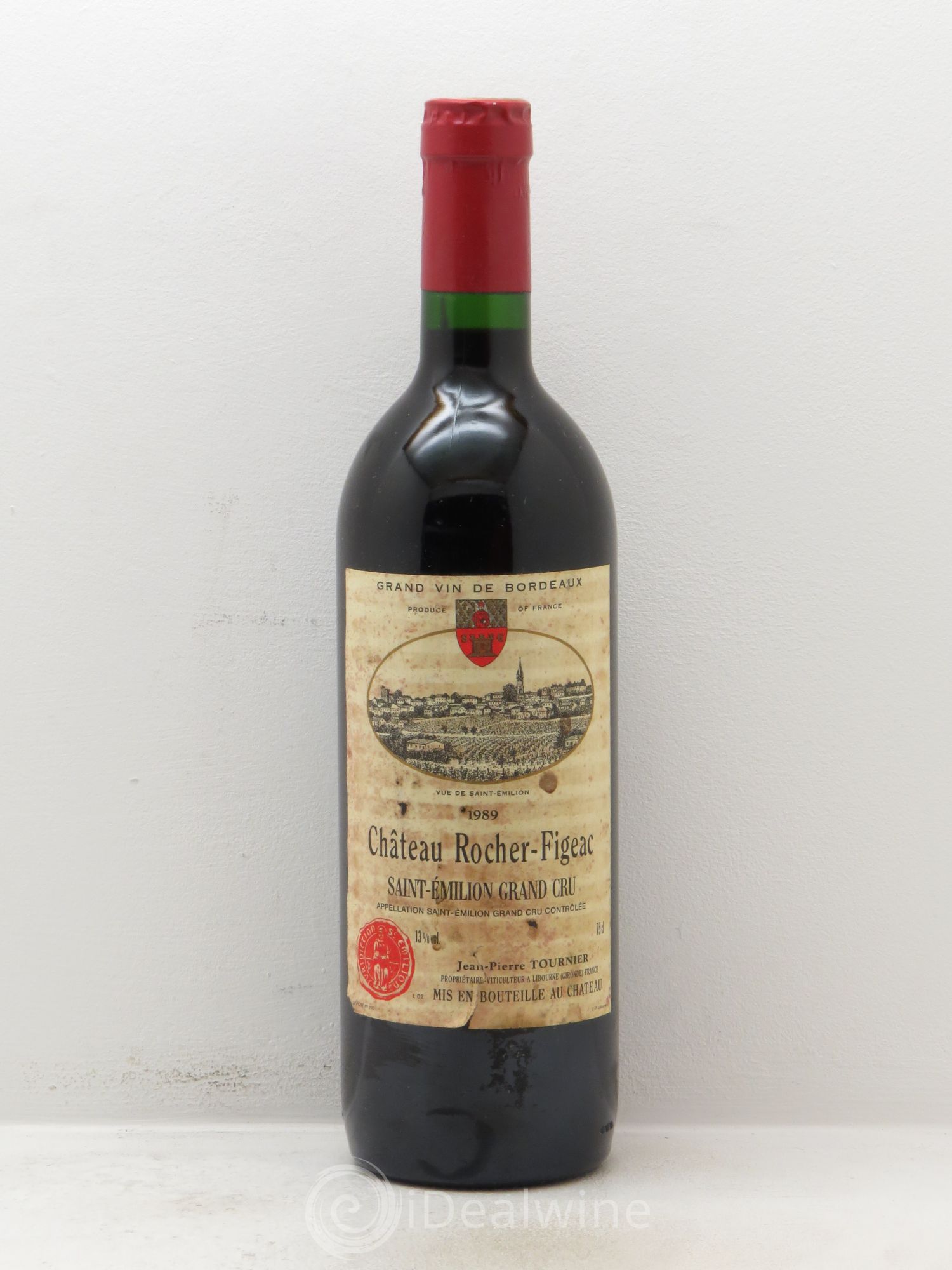 Château Rocher Figeac (sans prix de réserve) 1989 - Lot de 1 bouteille - 0