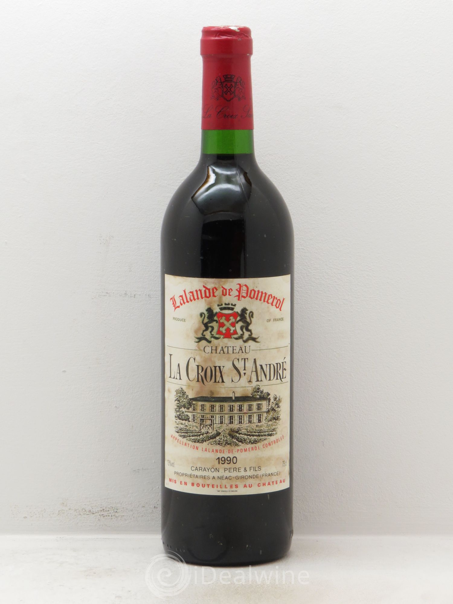 Château La Croix Saint André (sans prix de réserve) 1990 - Lot de 1 bouteille - 0