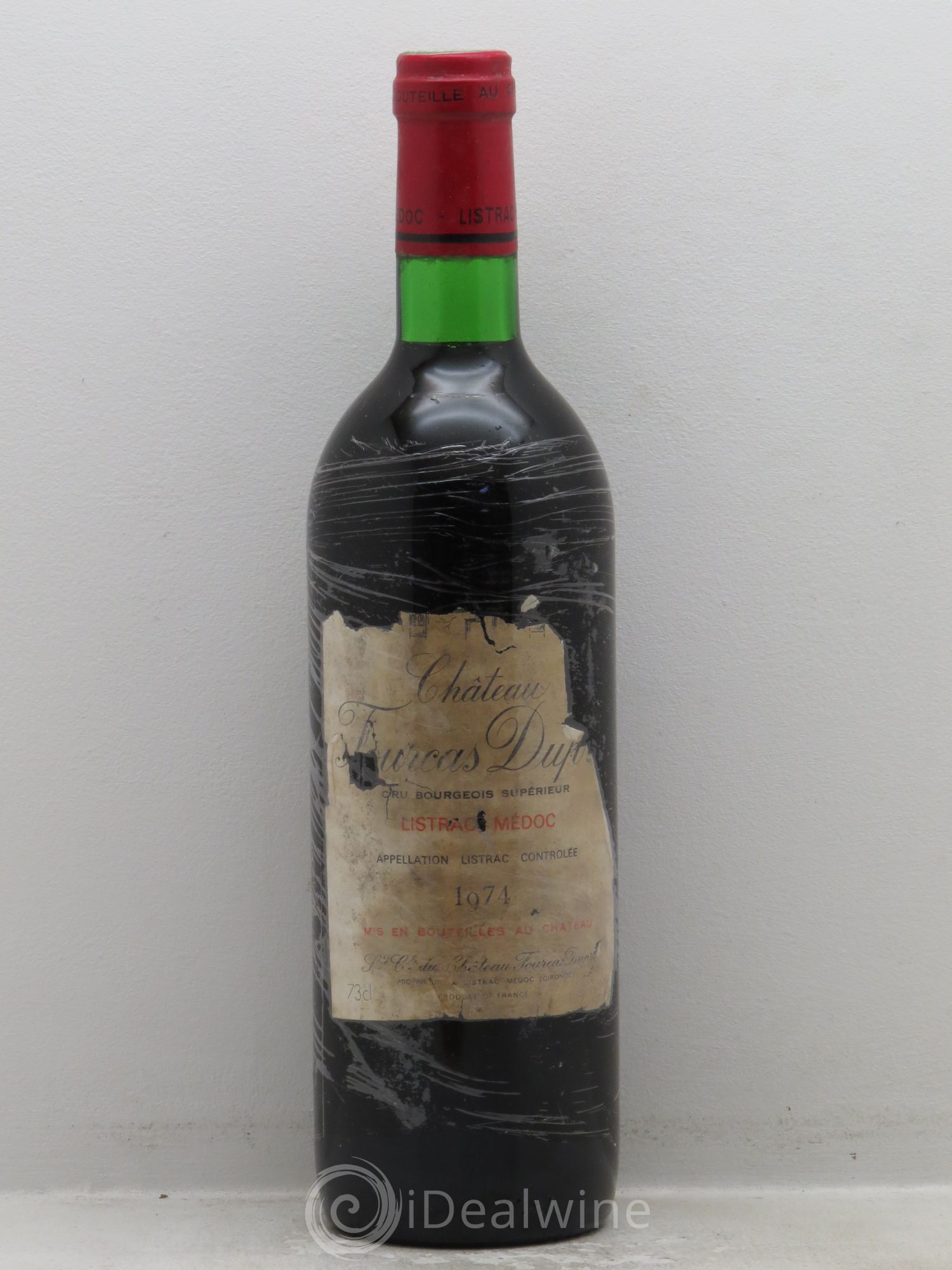 Château Fourcas Dupré (sans prix de réserve) 1974 - Lot de 1 bouteille - 0