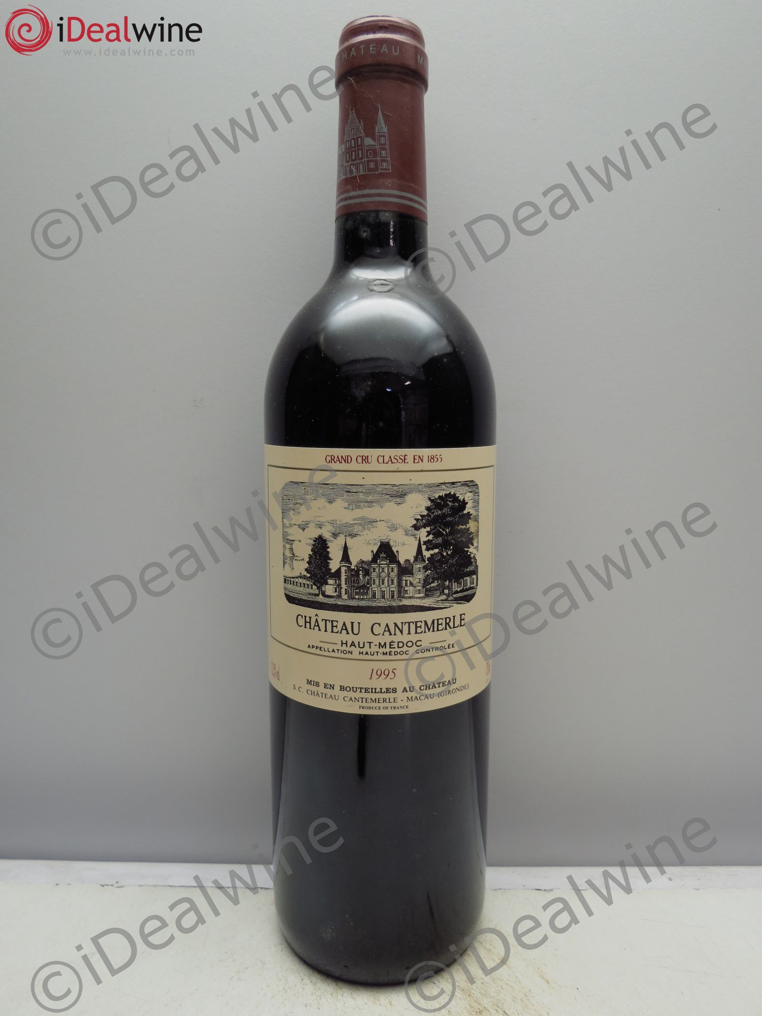 Château Cantemerle 5ème Grand Cru Classé 1995 - Lot de 1 bouteille - 0