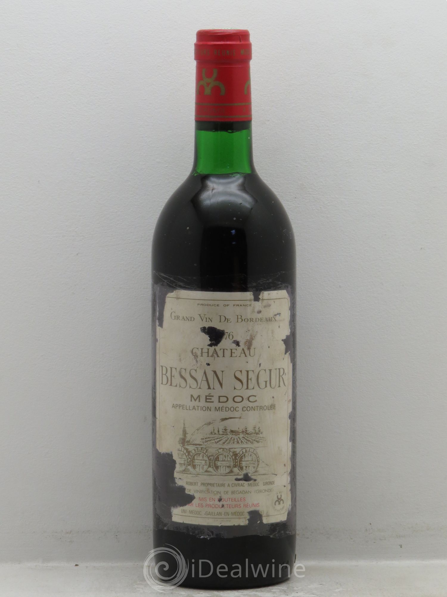 Bordeaux Château Bessan Ségur Médoc (sans prix de réserve) 1976 - Posten von 1 Flasche - 0