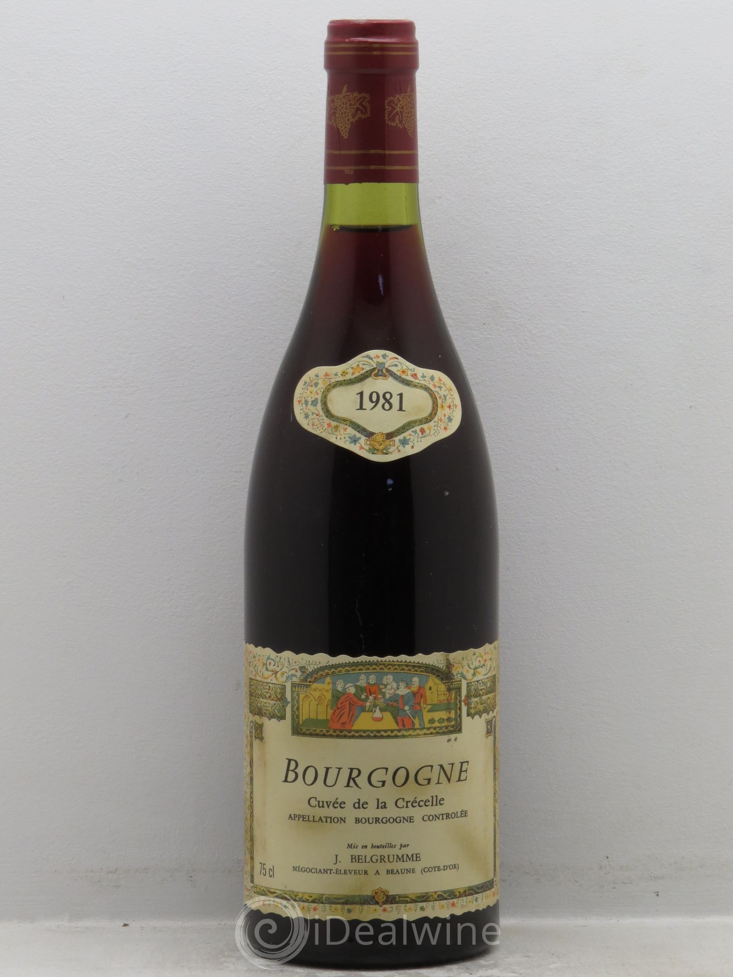 Bourgogne Cuvée de la Crécelle (sans prix de reserve) 1981 - Posten von 1 Flasche - 0