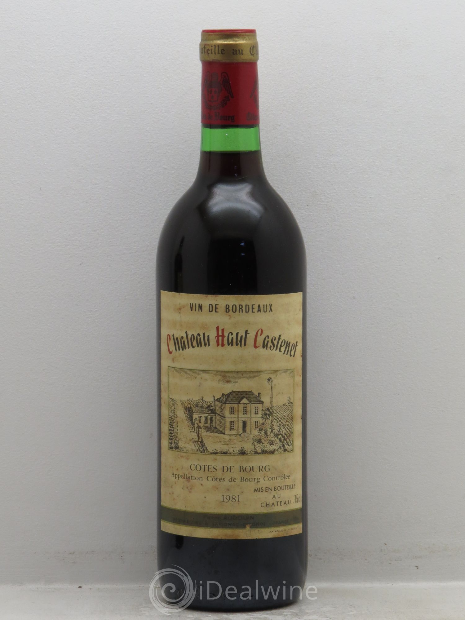 Côtes de Bourg Château Haut Castenet (sans prix de reserve) 1981 - Posten von 1 Flasche - 0