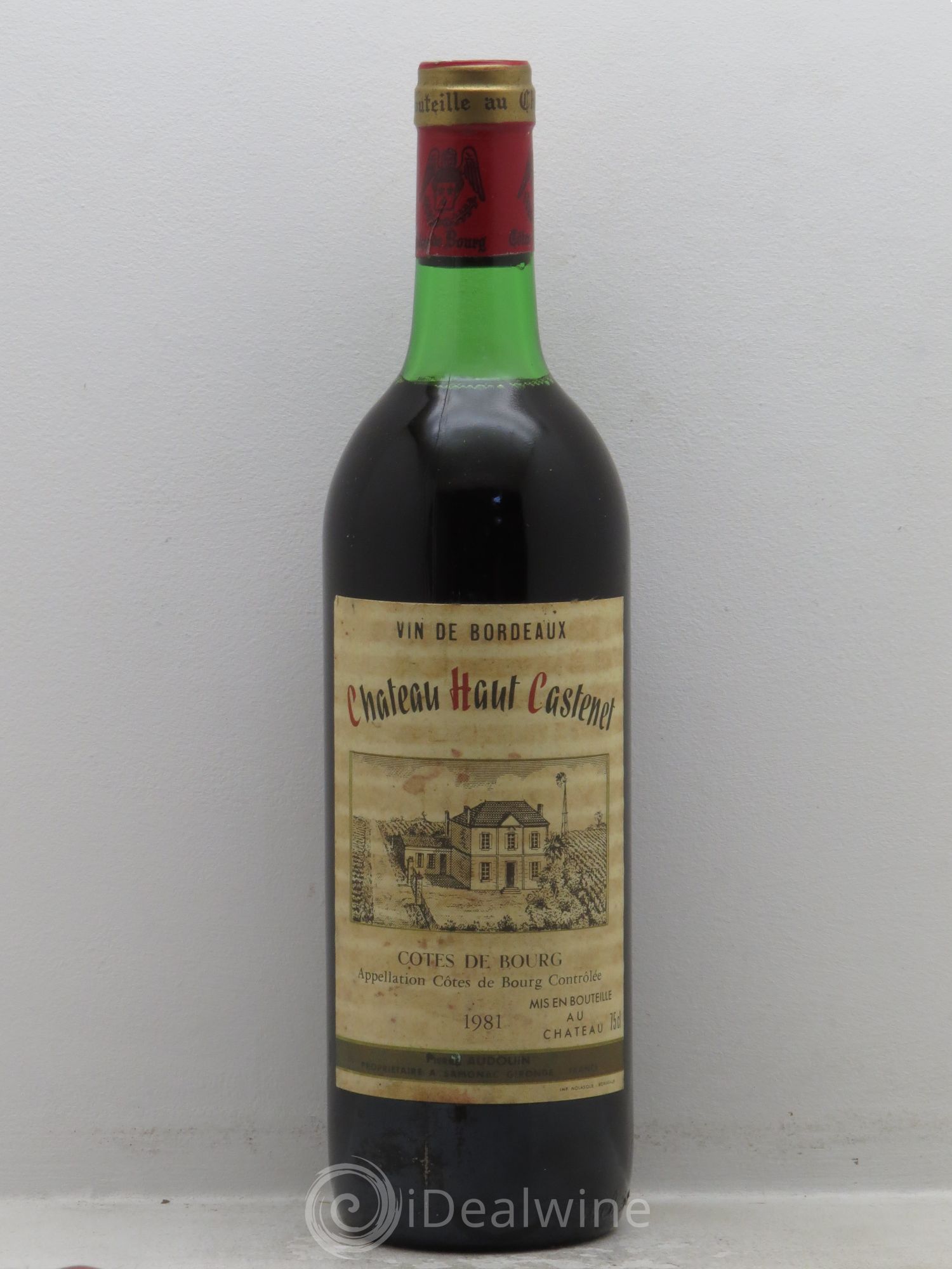 Côtes de Bourg Château Haut Castenet (sans prix de reserve) 1981 - Posten von 1 Flasche - 0