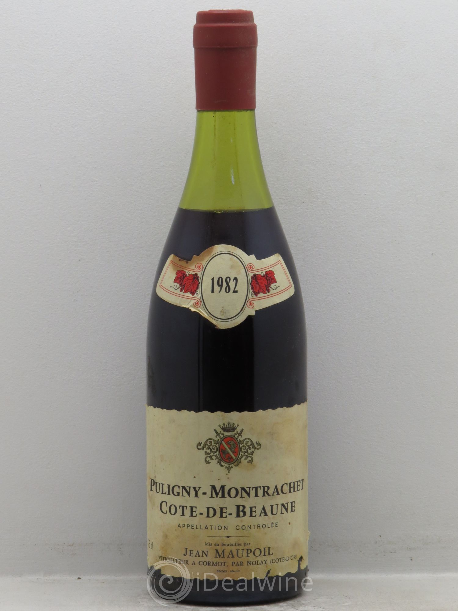 Bourgogne Puligny Montrachet Côte de Beaune Jean Maupoil (sans prix de reserve) 1982 - Posten von 1 Flasche - 0