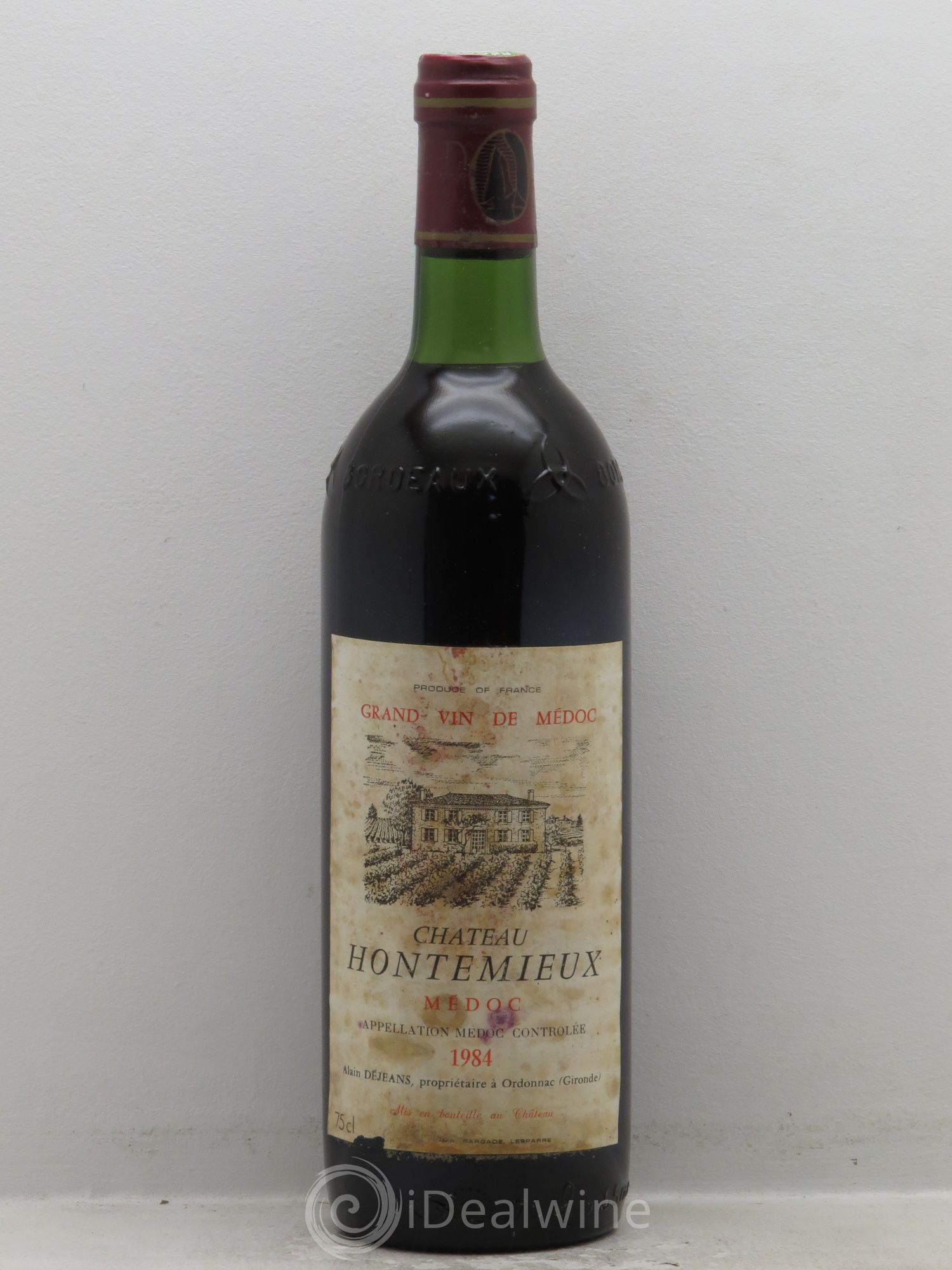 Bordeaux Château Hontemieux Médoc (sans prix de réserve) 1984 - Posten von 1 Flasche - 0