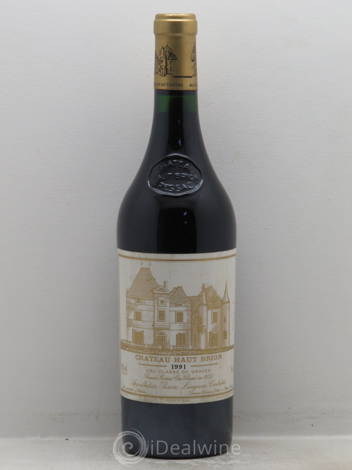 Château Haut Brion 1er Grand Cru Classé (sans prix de reserve) 1991 - Lot de 1 bouteille - 0