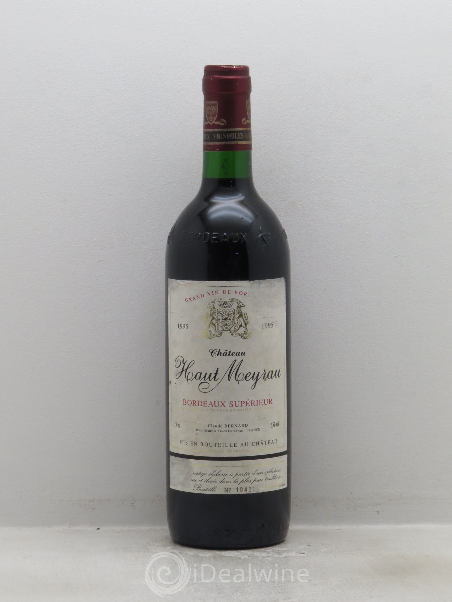 Bordeaux Château Haut Meyrau Cuvée prestige (sans prix de reserve) 1995 - Posten von 1 Flasche - 0