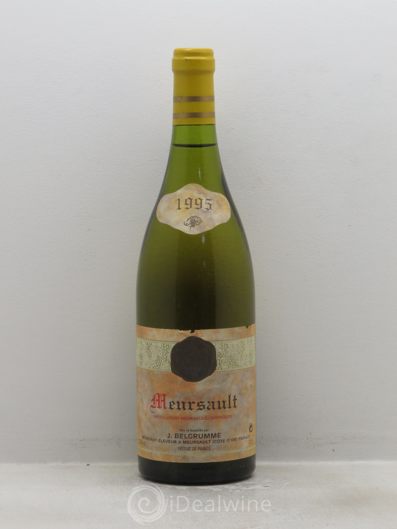Meursault J.Belgrumme (sans prix de reserve) 1995 - Posten von 1 Flasche - 0