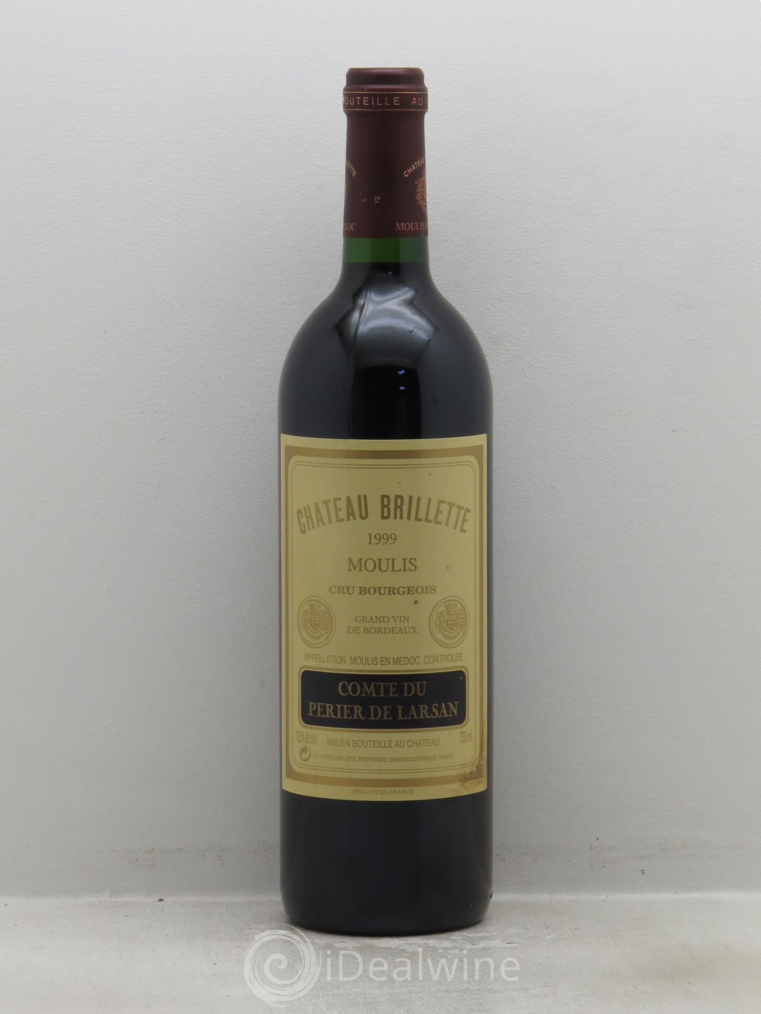 Château Brillette Cru Bourgeois (sans prix de reserve) 1999 - Lot de 1 bouteille - 0