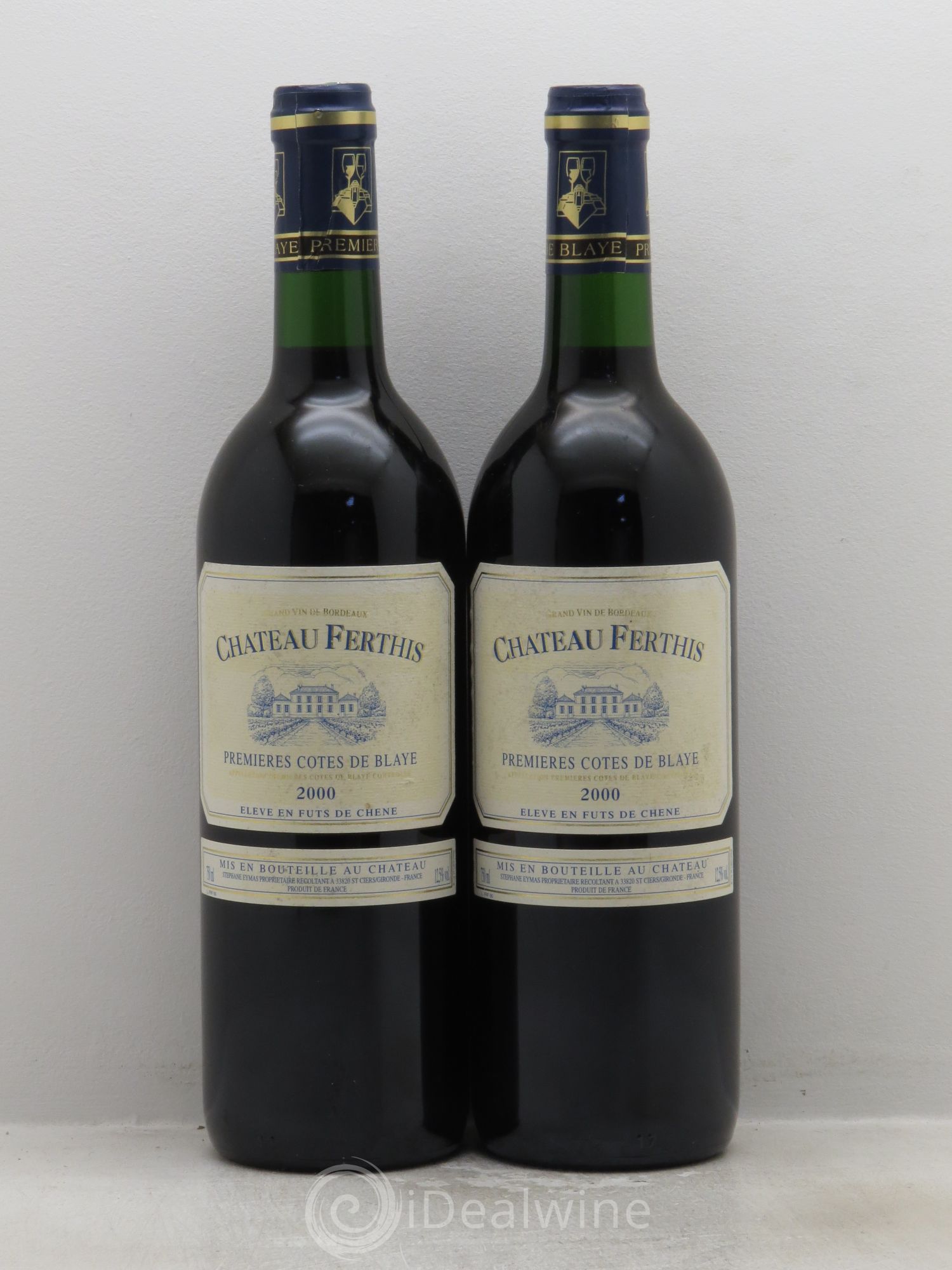Château Gigault Cuvée Viva Château Ferthis (sans prix de reserve) 2000 - Posten von 2 Flaschen - 0