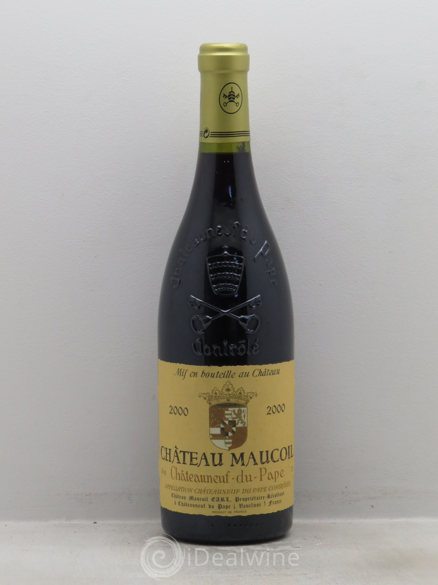 Châteauneuf-du-Pape Maucoil (sans prix de reserve) 2000 - Posten von 1 Flasche - 0