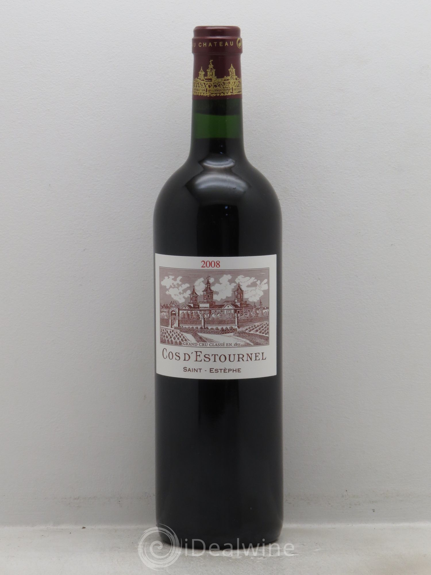 Cos d'Estournel 2ème Grand Cru Classé (sans prix de reserve) 2008 - Lot de 1 bouteille - 0