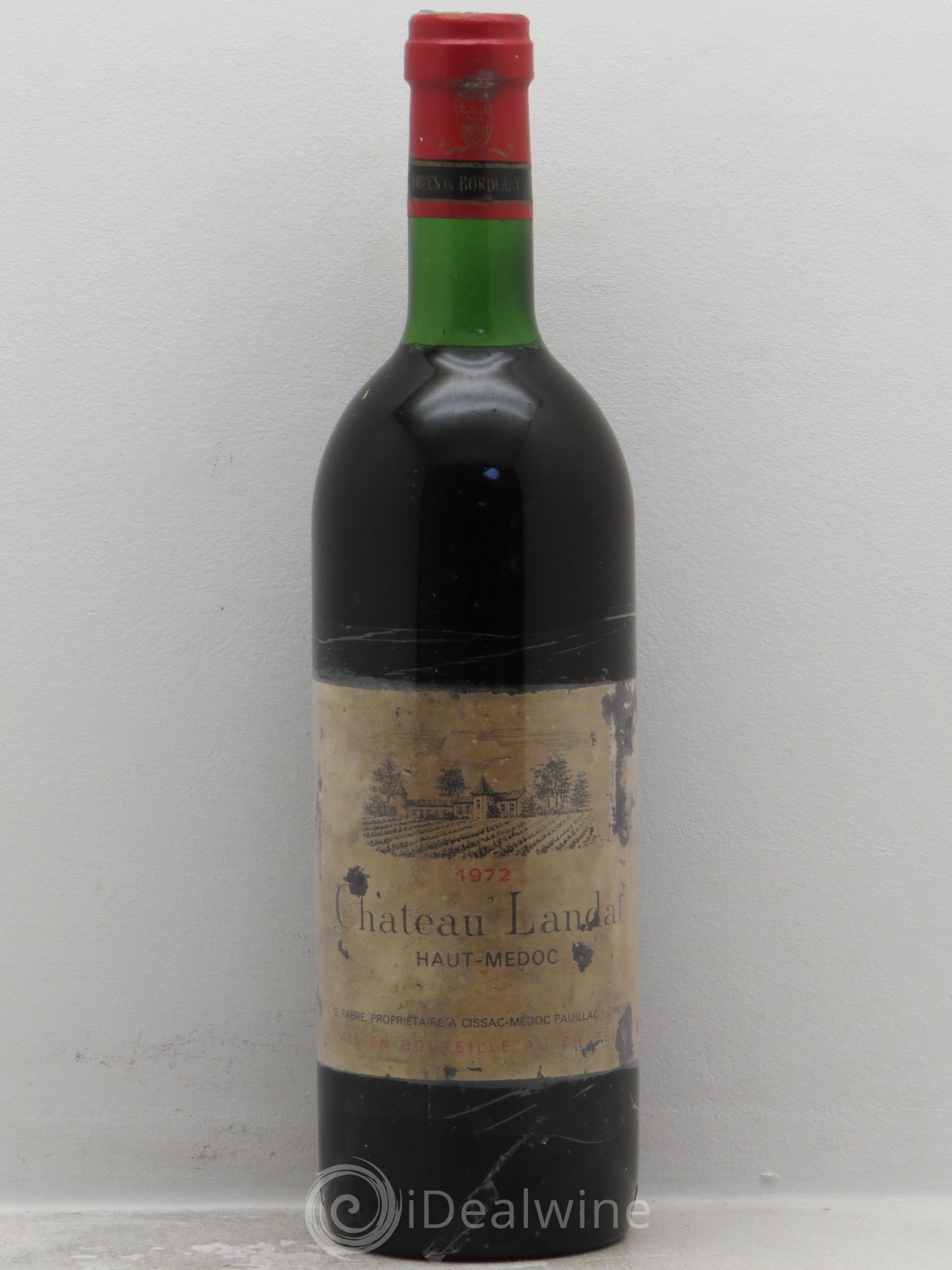 Château Landat Cru Bourgeois (sans prix de réserve) 1972 - Lot de 1 bouteille - 0