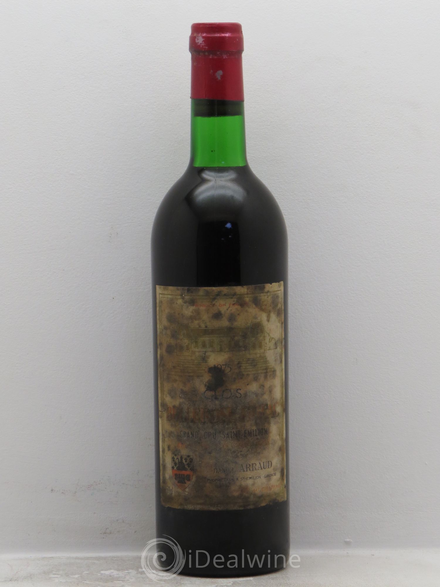 Saint-Émilion Belle Rose Figeac (sans prix de réserve) 1975 - Posten von 1 Flasche - 0