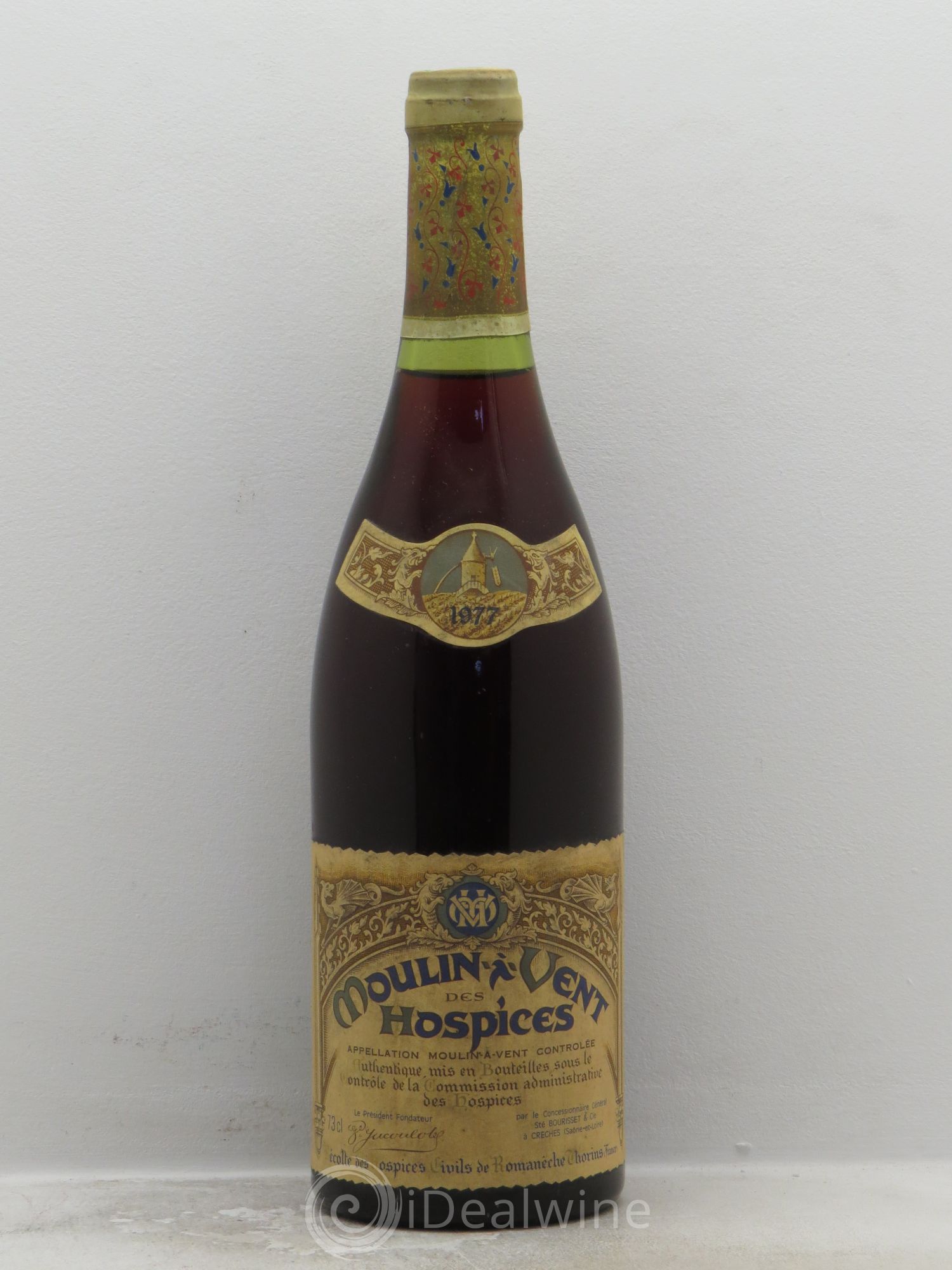 Moulin-à-Vent Moulin à vent des Hospices (sans prix de réserve) 1977 - Posten von 1 Flasche - 0