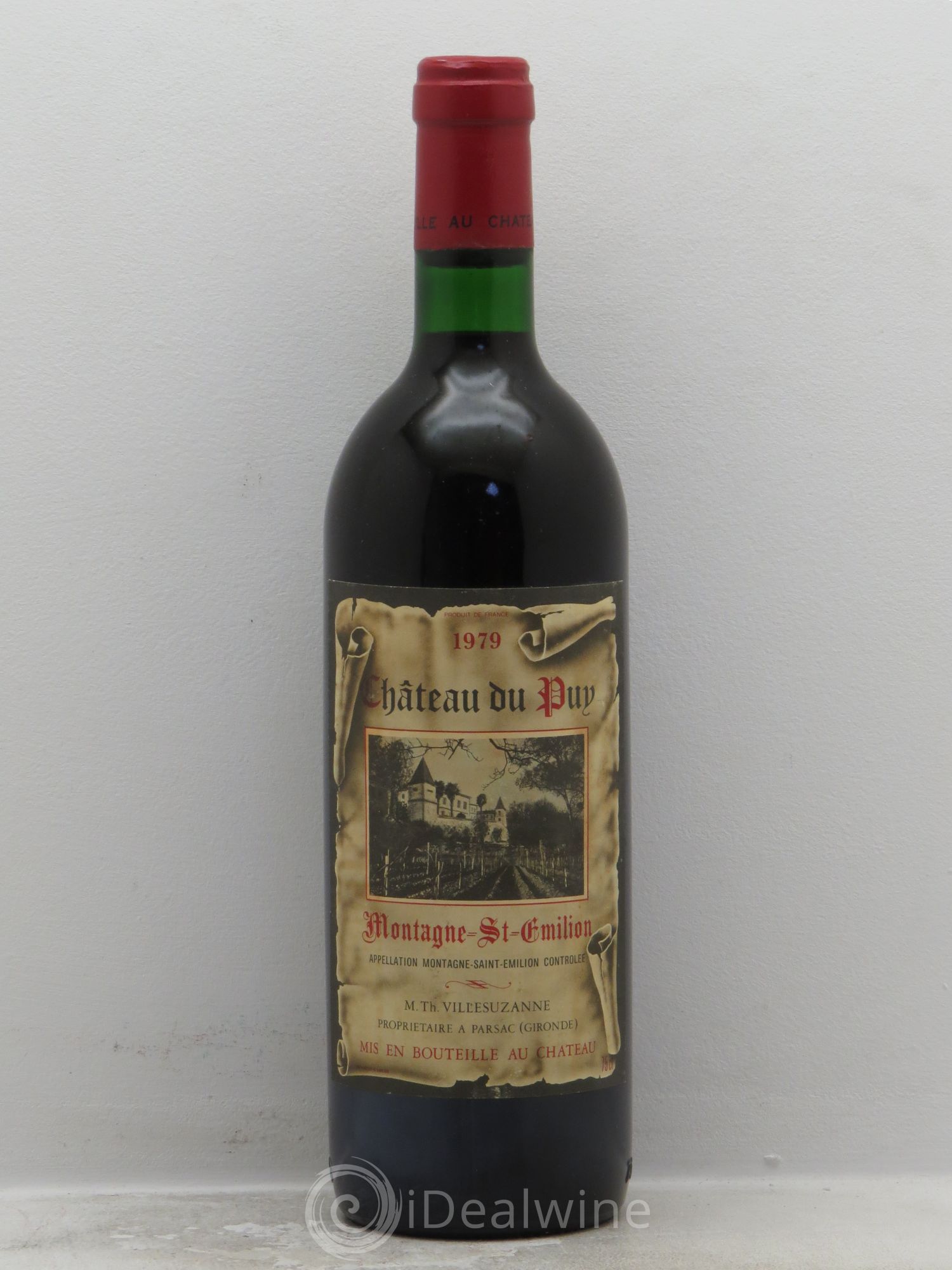 Montagne Saint-Émilion Château du Puy(sans prix de réserve) 1979 - Posten von 1 Flasche - 0