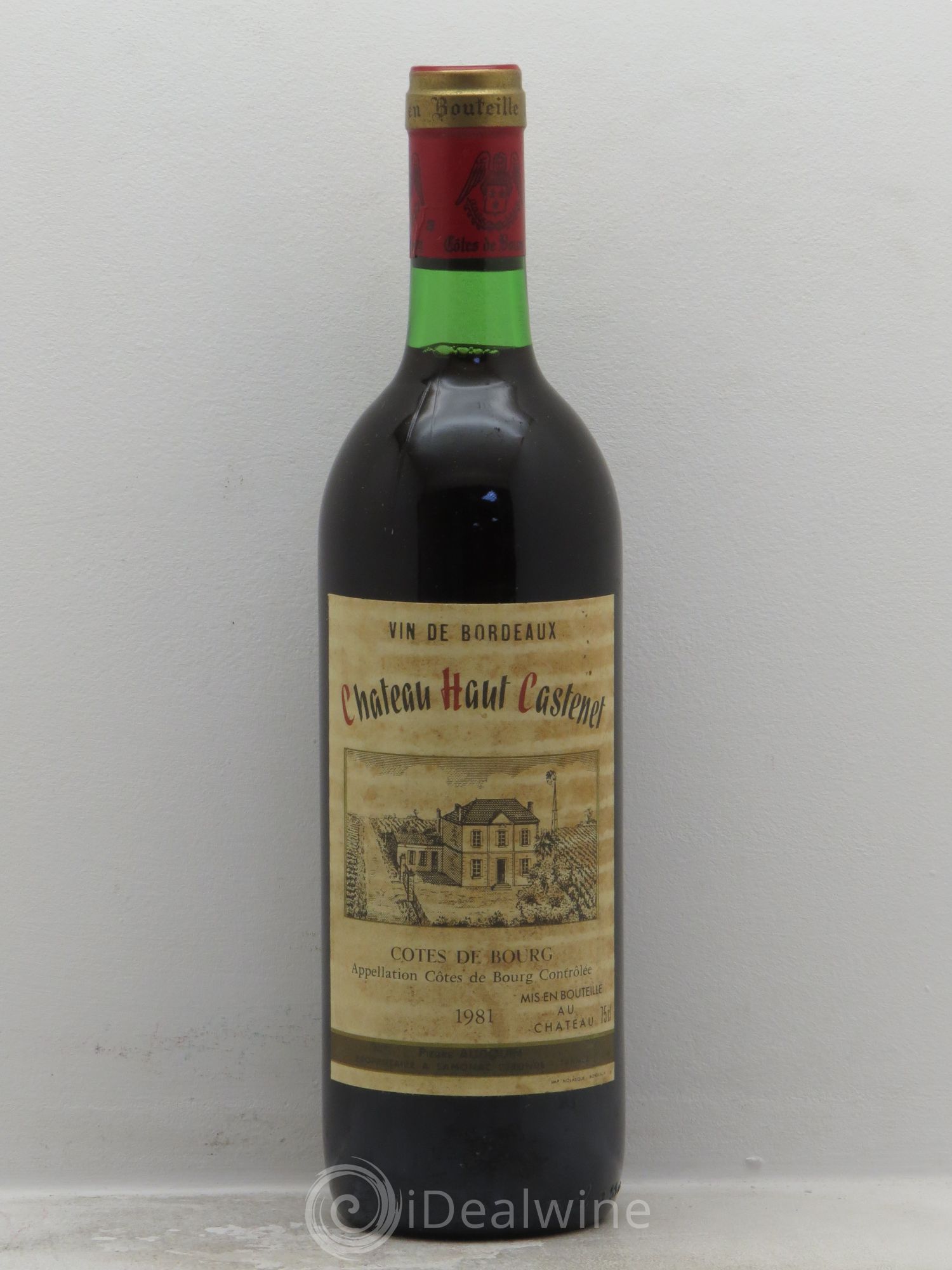 Côtes de Bourg Château Haut Castenet (sans prix de réserve) 1981 - Posten von 1 Flasche - 0
