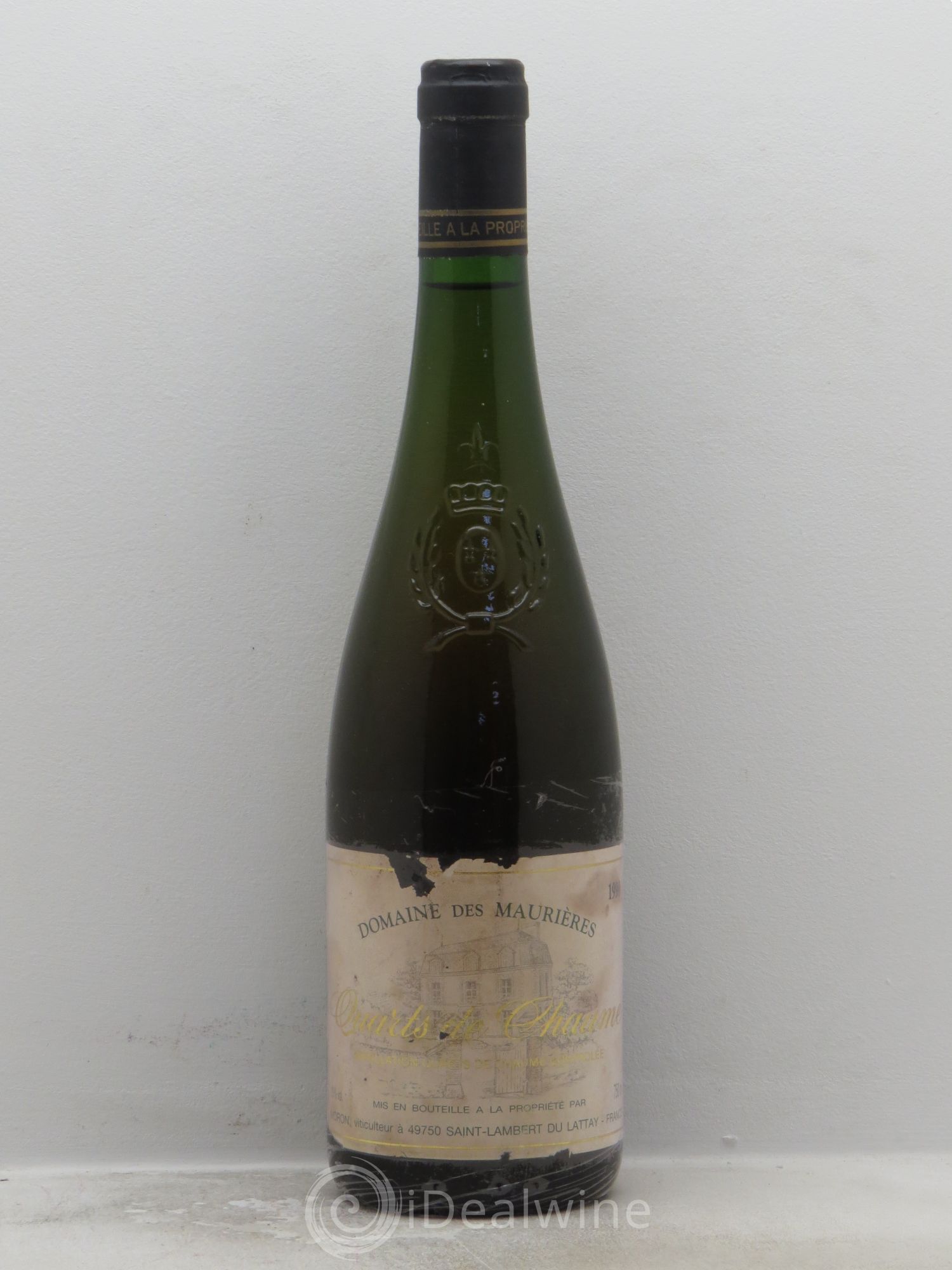Quarts de Chaume Domaine des Maurières (sans prix de réserve) 1990 - Lotto di 1 bottiglia - 0