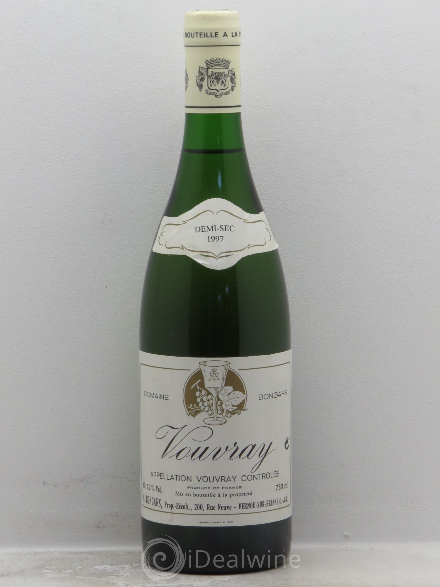 Vouvray Domaine Bongars (sans prix de réserve) 1997 - Lotto di 1 bottiglia - 0