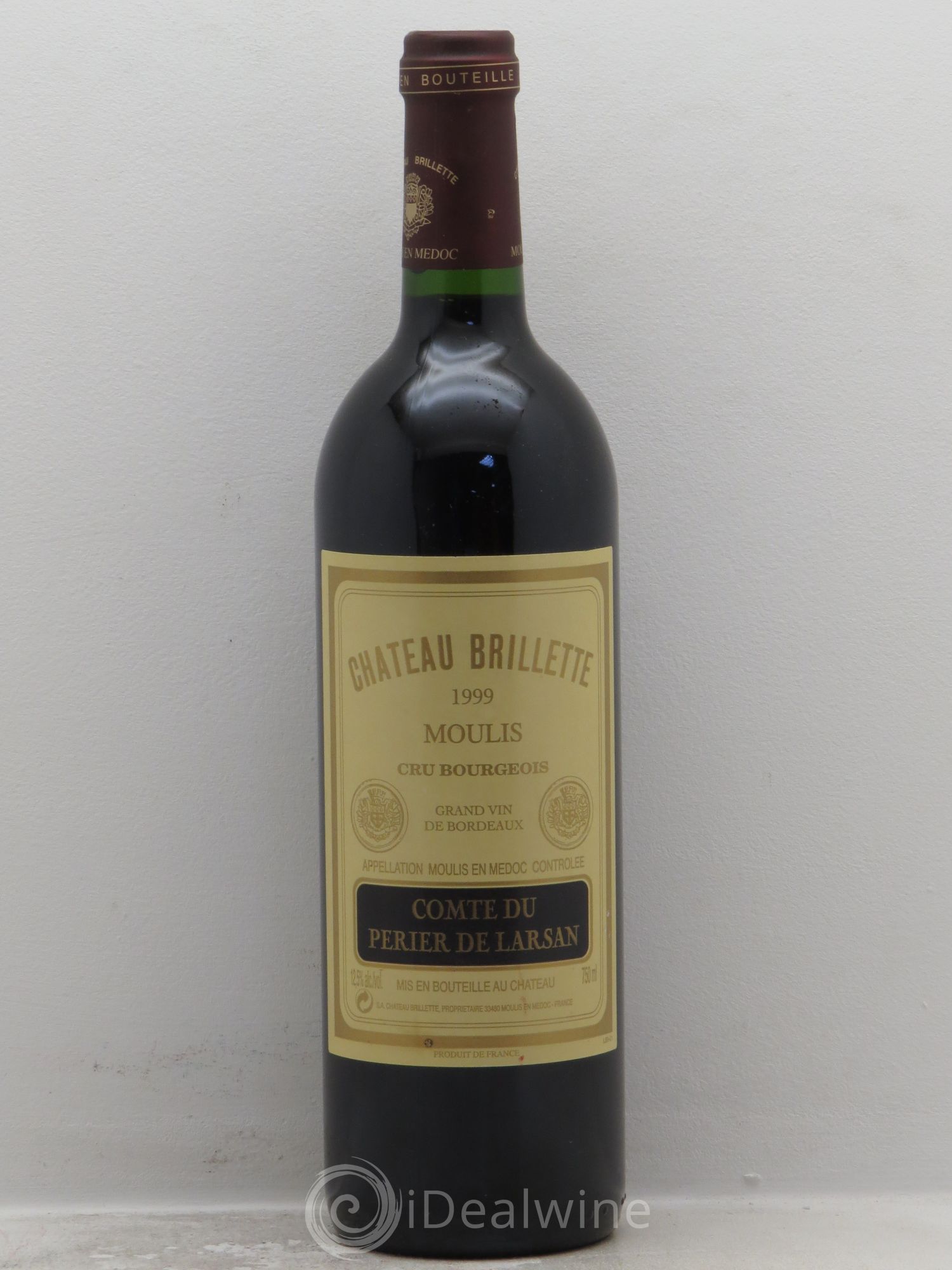 Château Brillette Cru Bourgeois (senza prezzo di riserva) 1999 - Lotto di 1 bottiglia - 0