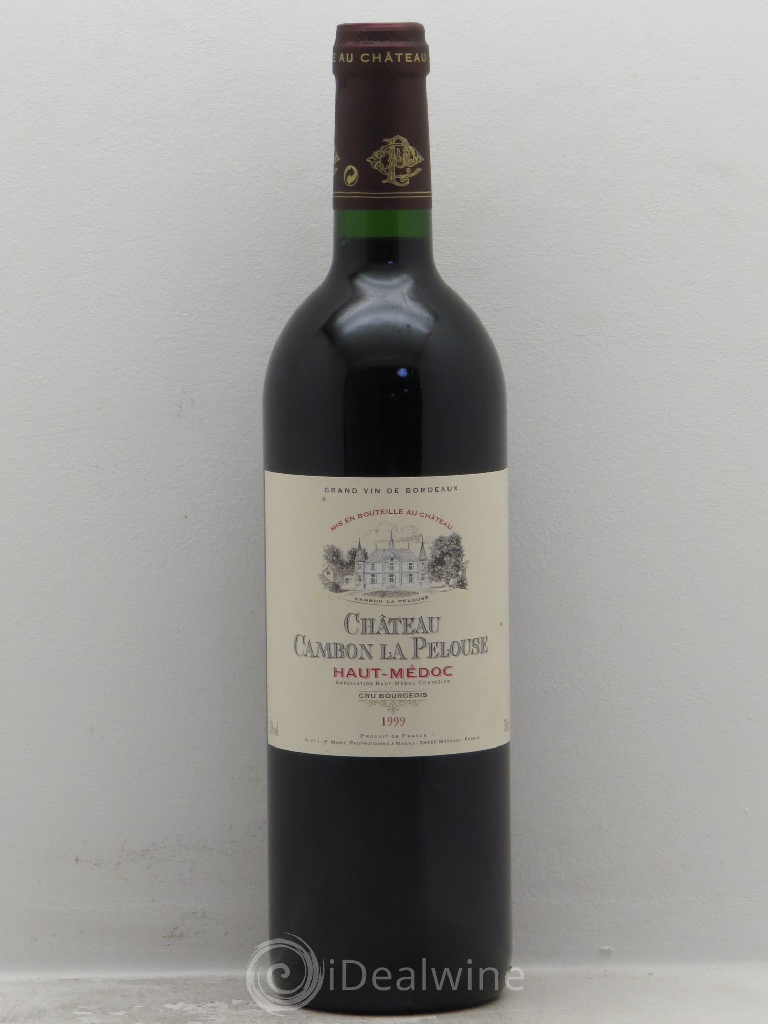 Château Cambon la Pelouse Cru Bourgeois (sans prix de réserve) 1999 - Lot de 1 bouteille - 0