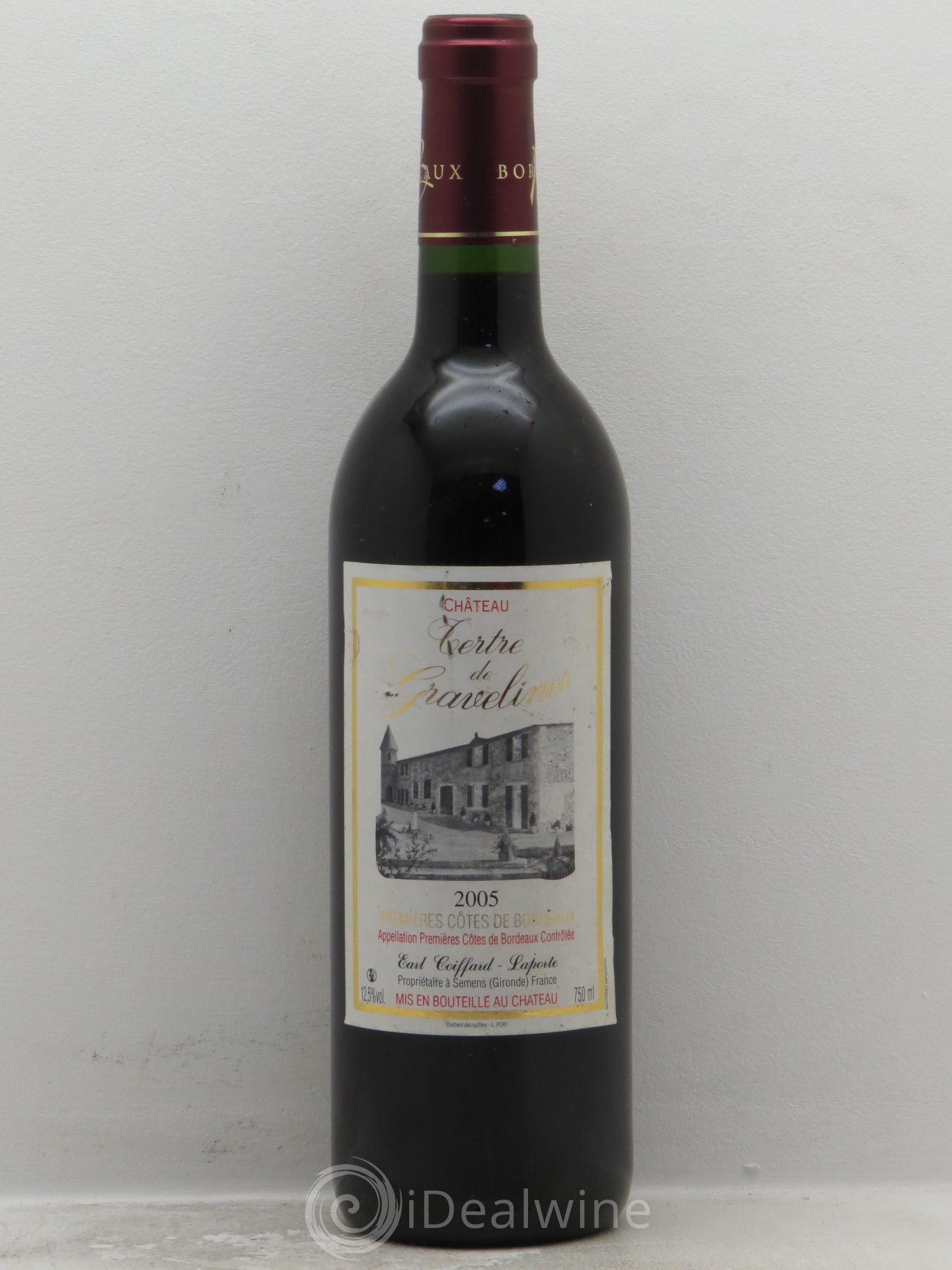 Bordeaux Château Tertre de Gravelines (sans prix de réserve) 2005 - Posten von 1 Flasche - 0