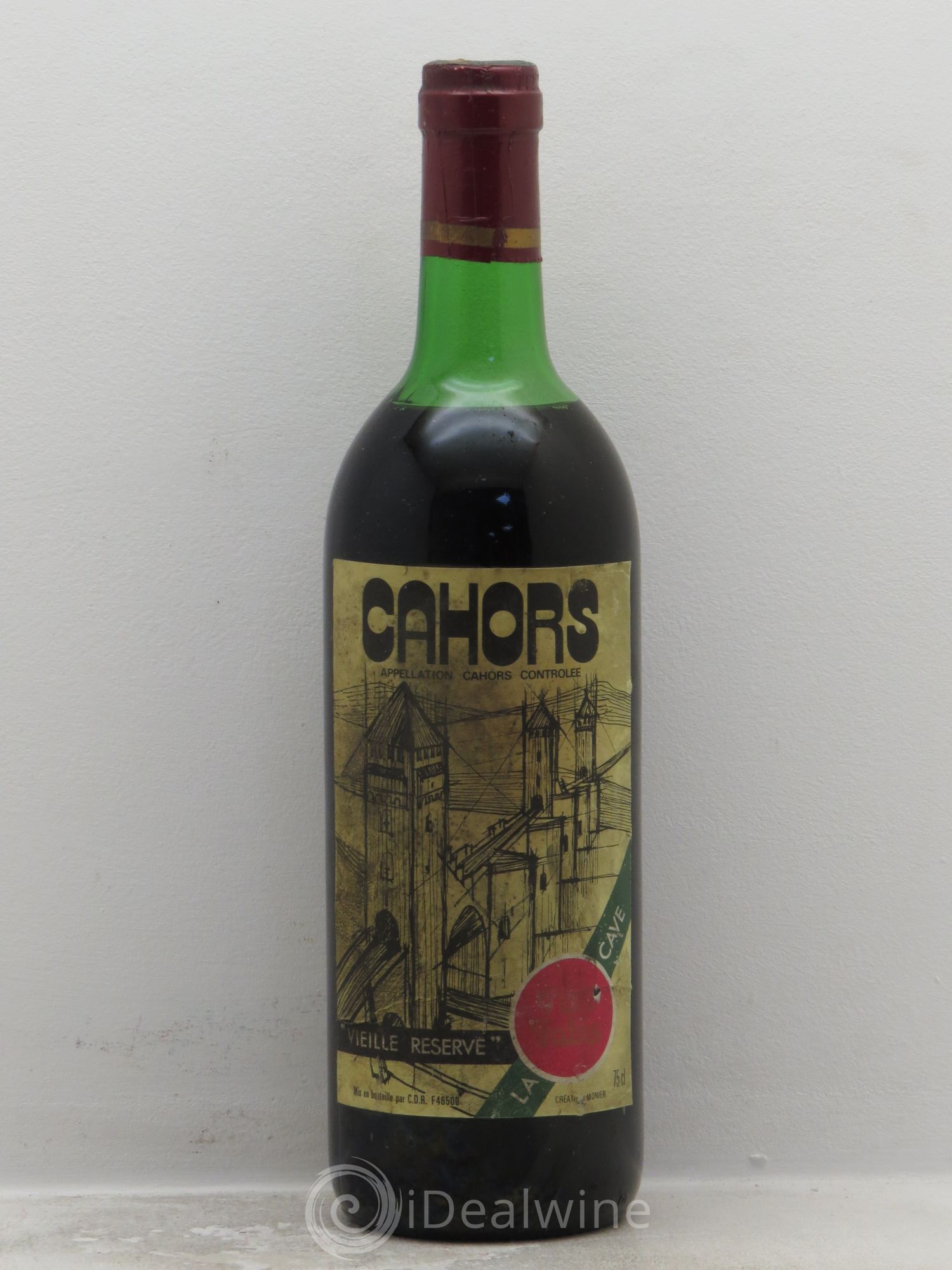 Cahors Vieille Réserve (sans prix de réserve) - Posten von 1 Flasche - 0