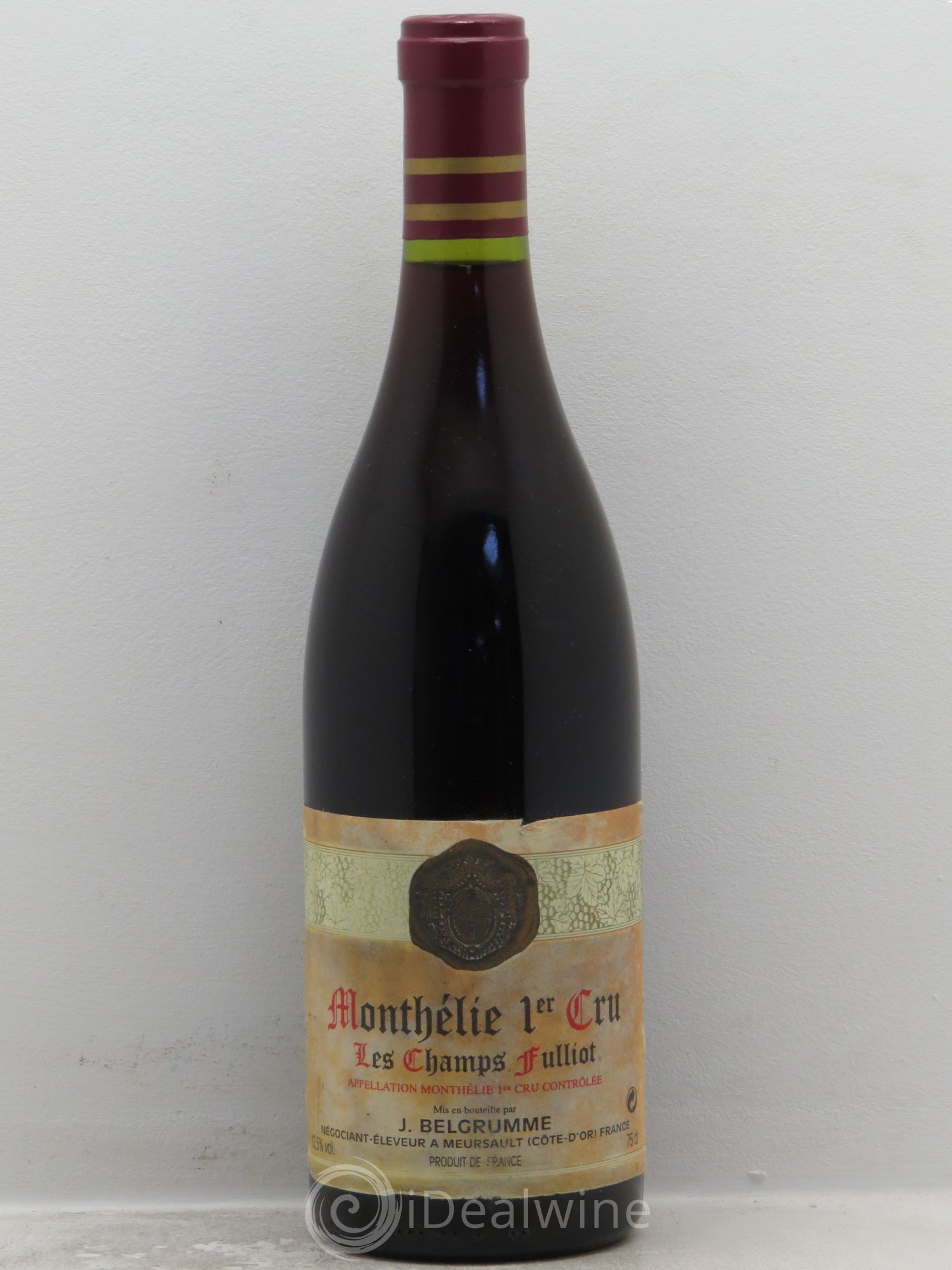 Monthélie 1er Cru J.Belgrumme (sans prix de réserve) - Posten von 1 Flasche - 0