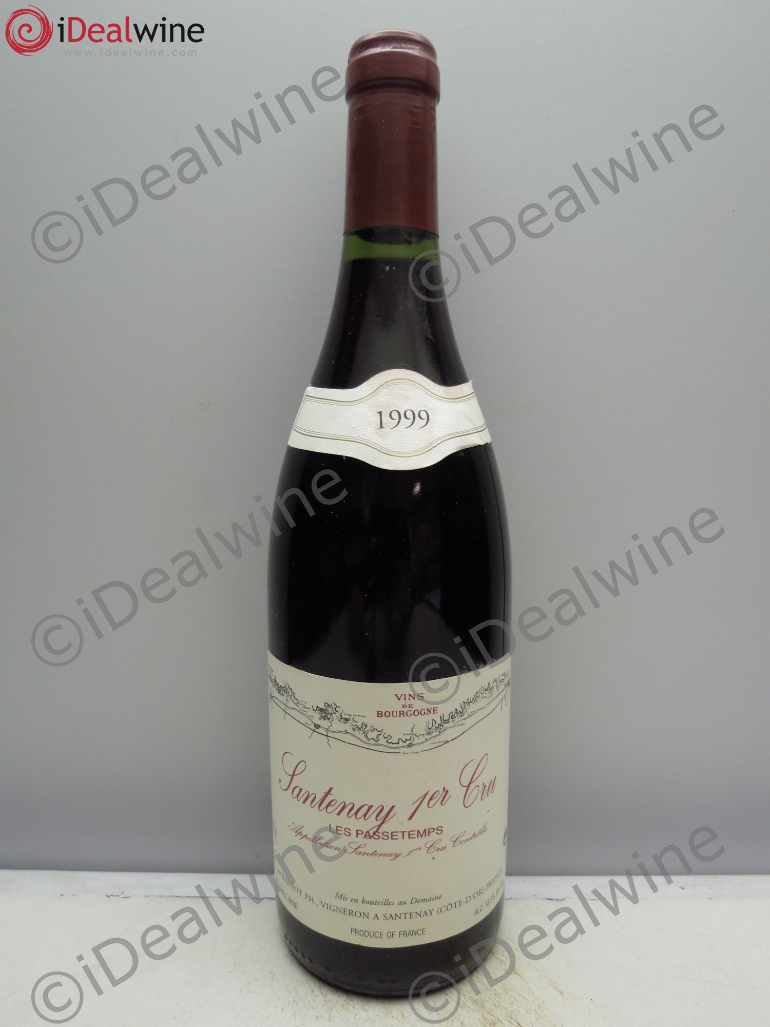 Santenay 1er Cru Ph.Brenot 1999 - Lot de 1 bouteille - 0
