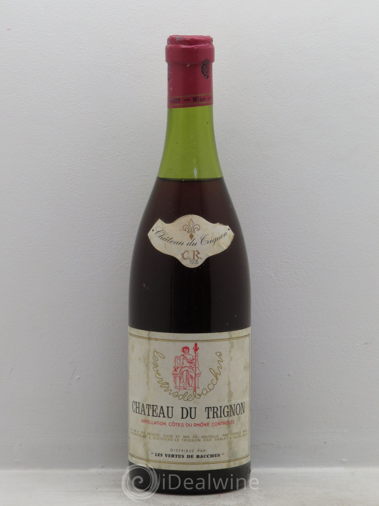 Côtes-du-Rhône Château du Trignon (sans prix de réserve) 1966 - Posten von 1 Flasche - 0