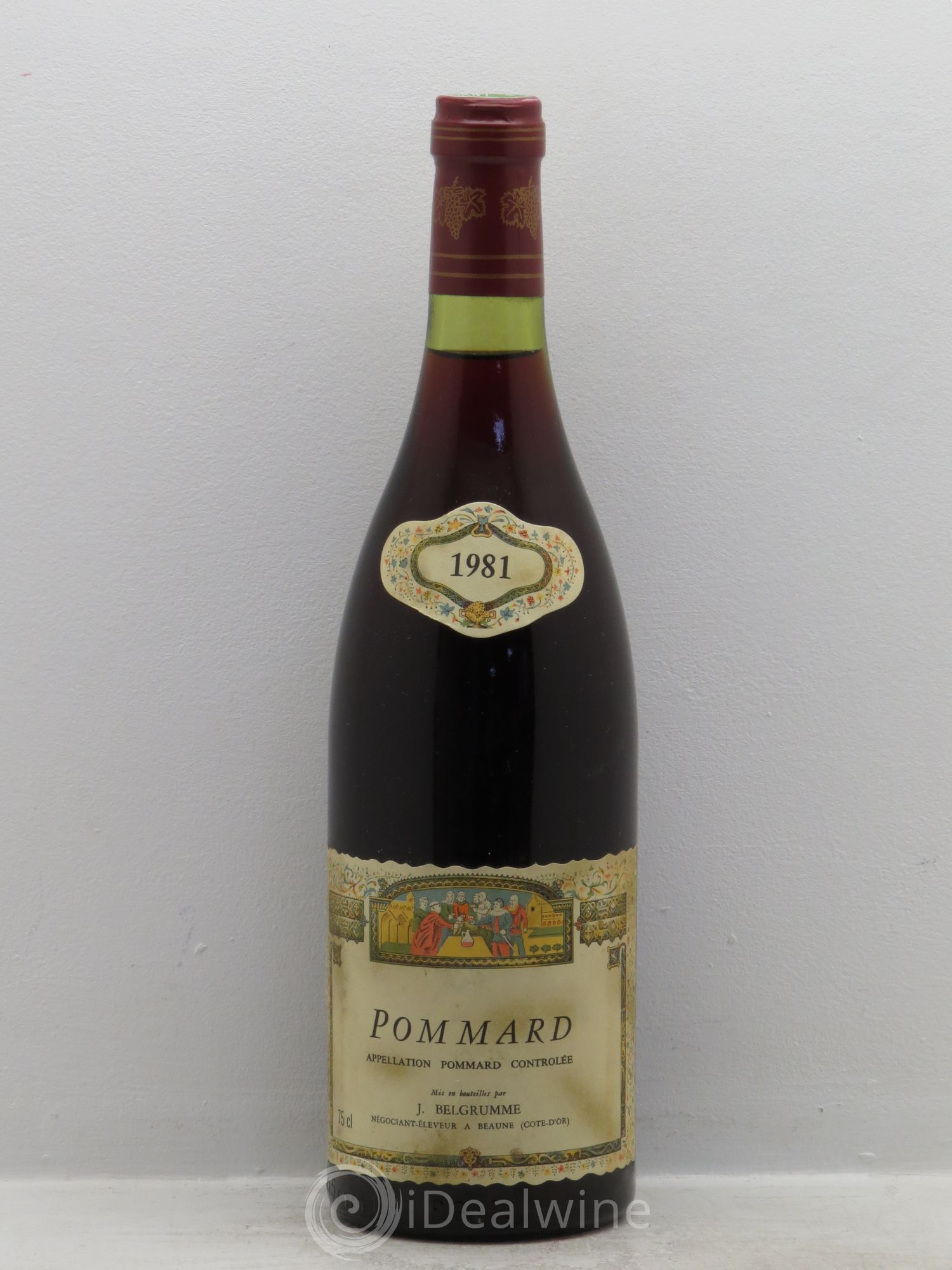 Pommard J.Belgrumme (sans prix de réserve) 1981 - Posten von 1 Flasche - 0