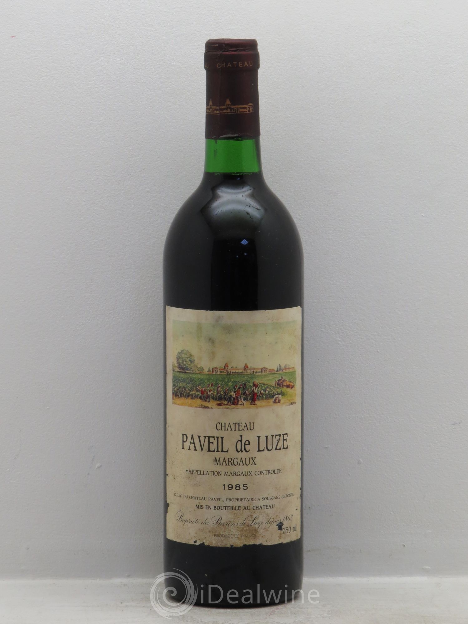 Château Paveil de Luze Cru Bourgeois (sans prix de réserve) 1985 - Lot de 1 bouteille - 0