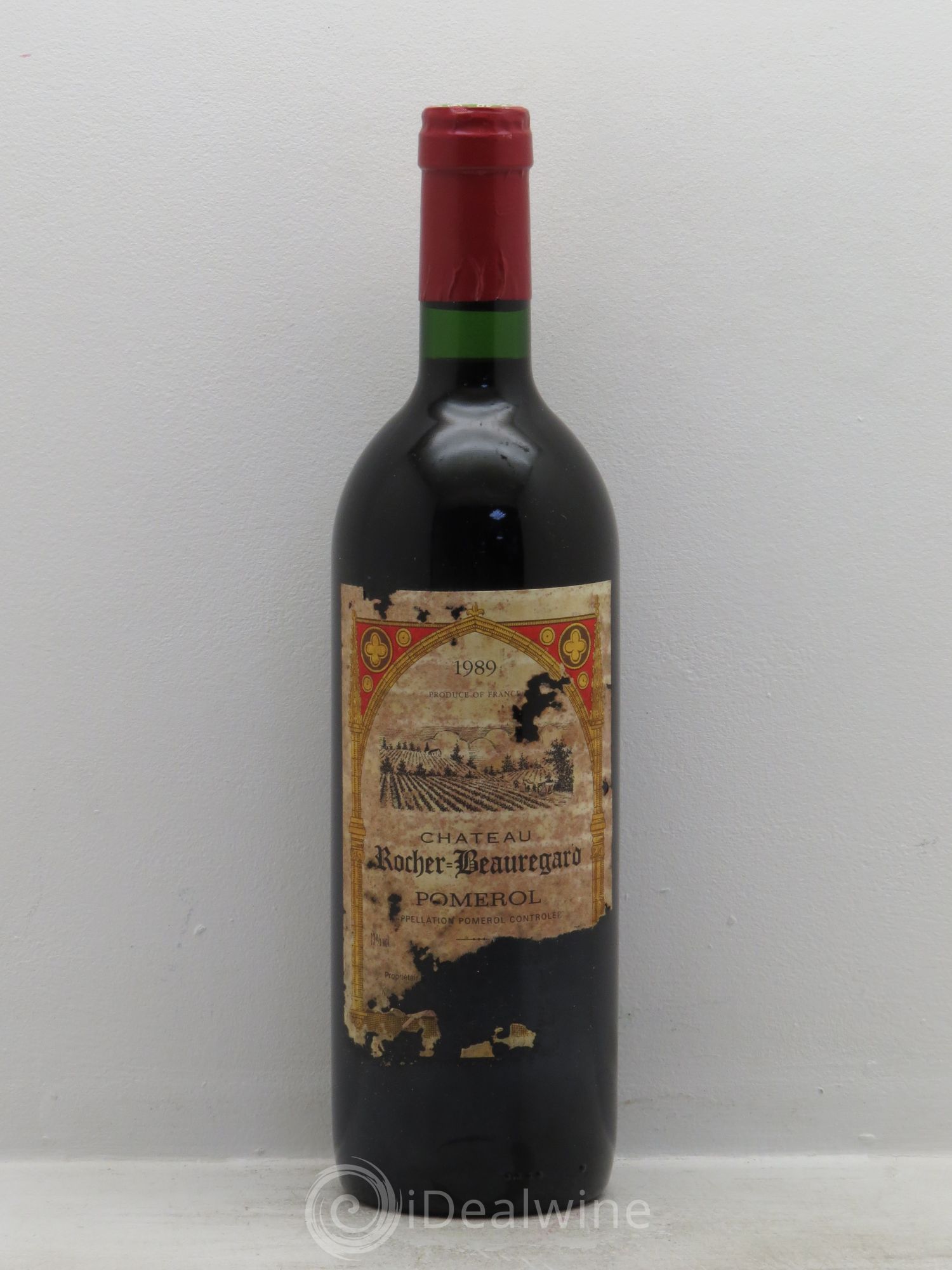 Pomerol Château Rocher Beauregard (sans prix de réserve) 1989 - Posten von 1 Flasche - 0