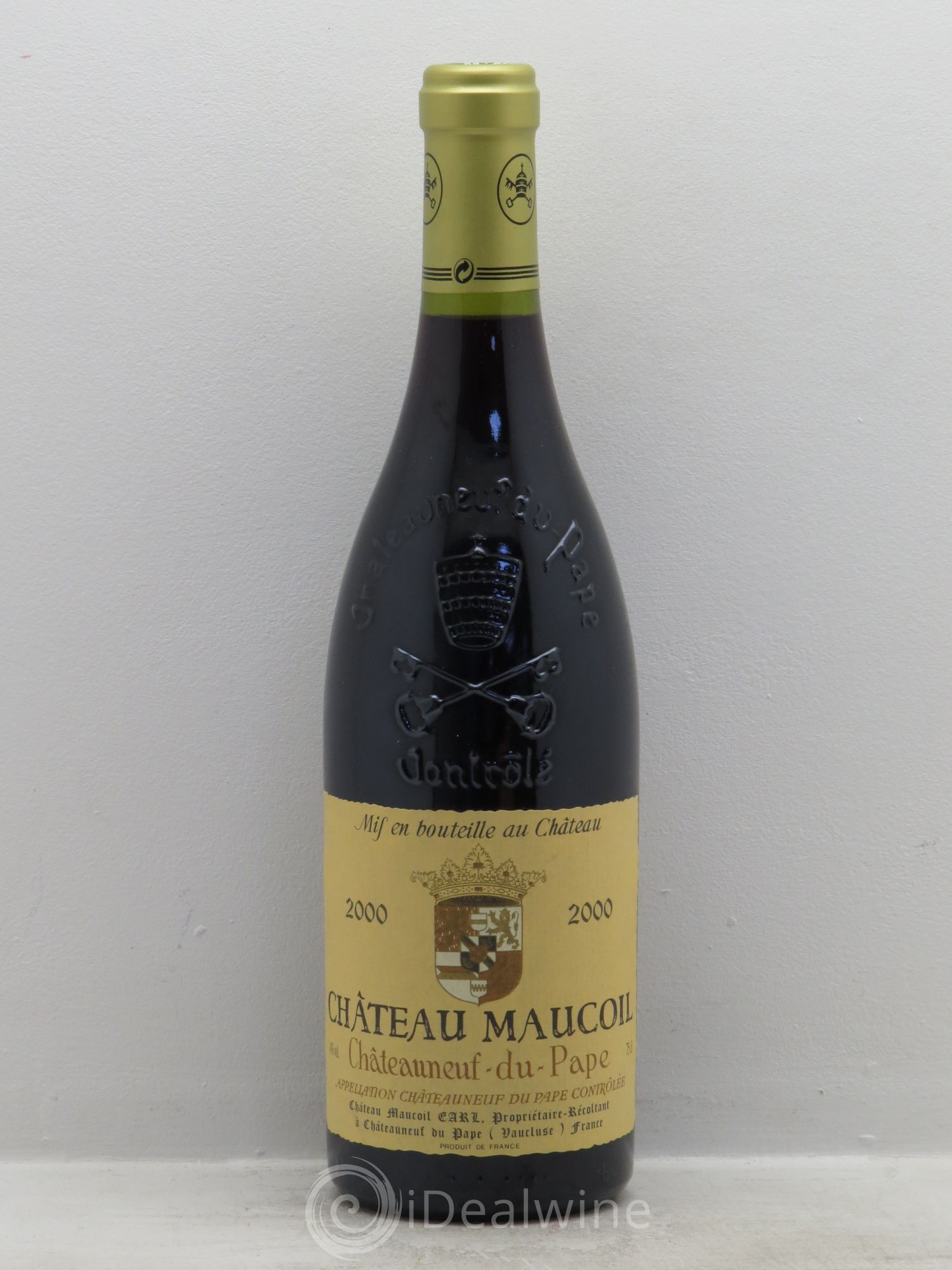 Châteauneuf-du-Pape Maucoil (sans prix de réserve) 2000 - Posten von 1 Flasche - 0