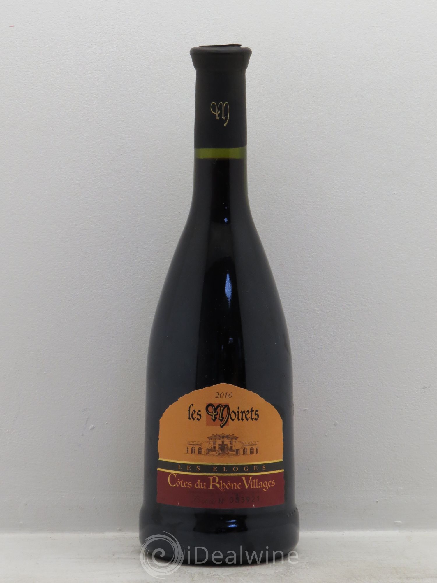 Rhône Côtes du Rhône Villages Château les Moirets "Les Eloges" (sans prix de réserve) 2010 - Posten von 1 Flasche - 0