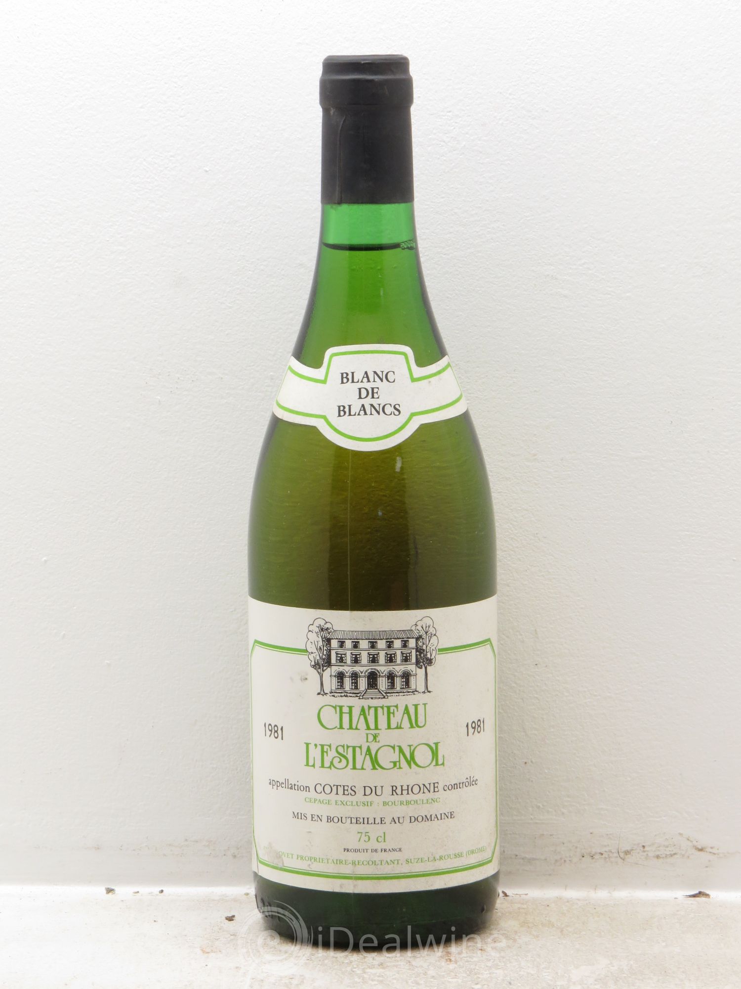 Côtes-du-Rhône Château L'Estagnol (sans prix de réserve) 1981 - Posten von 1 Flasche - 0