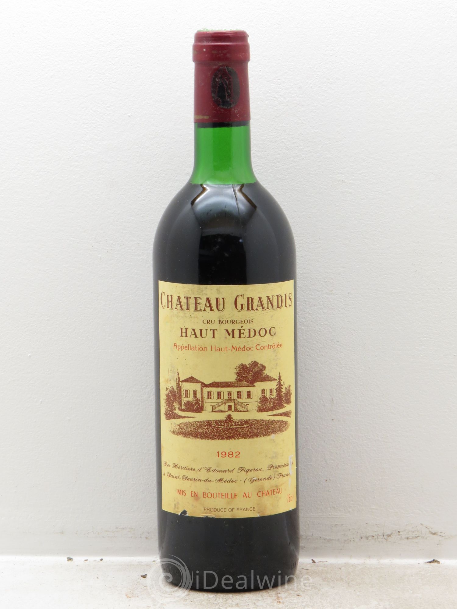 Haut Médoc Château Grandis (sans prix de réserve) 1982 - Posten von 1 Flasche - 0