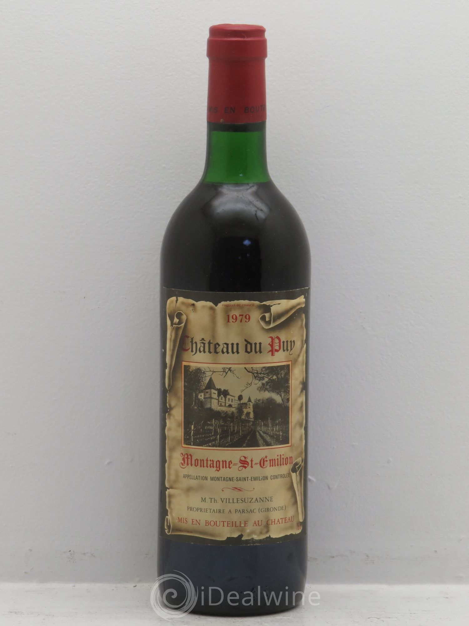 Montagne Saint-Émilion Château du Puy (sans prix de réserve) 1979 - Posten von 1 Flasche - 0