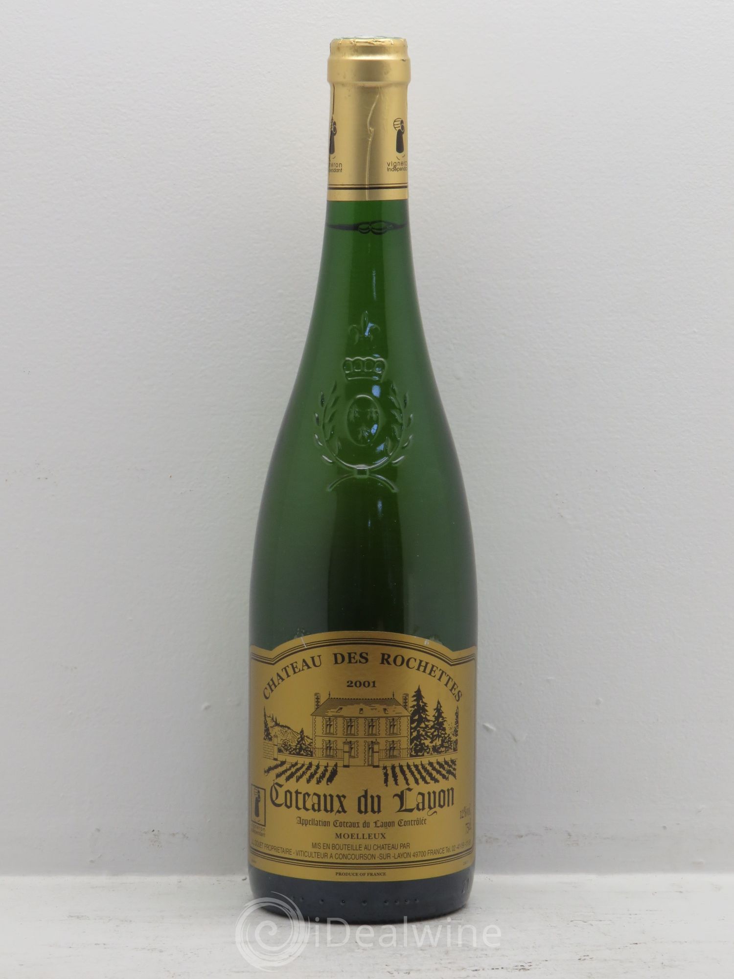 Coteaux du Layon (senza prezzo di riserva) 2001 - Lotto di 1 bottiglia - 0