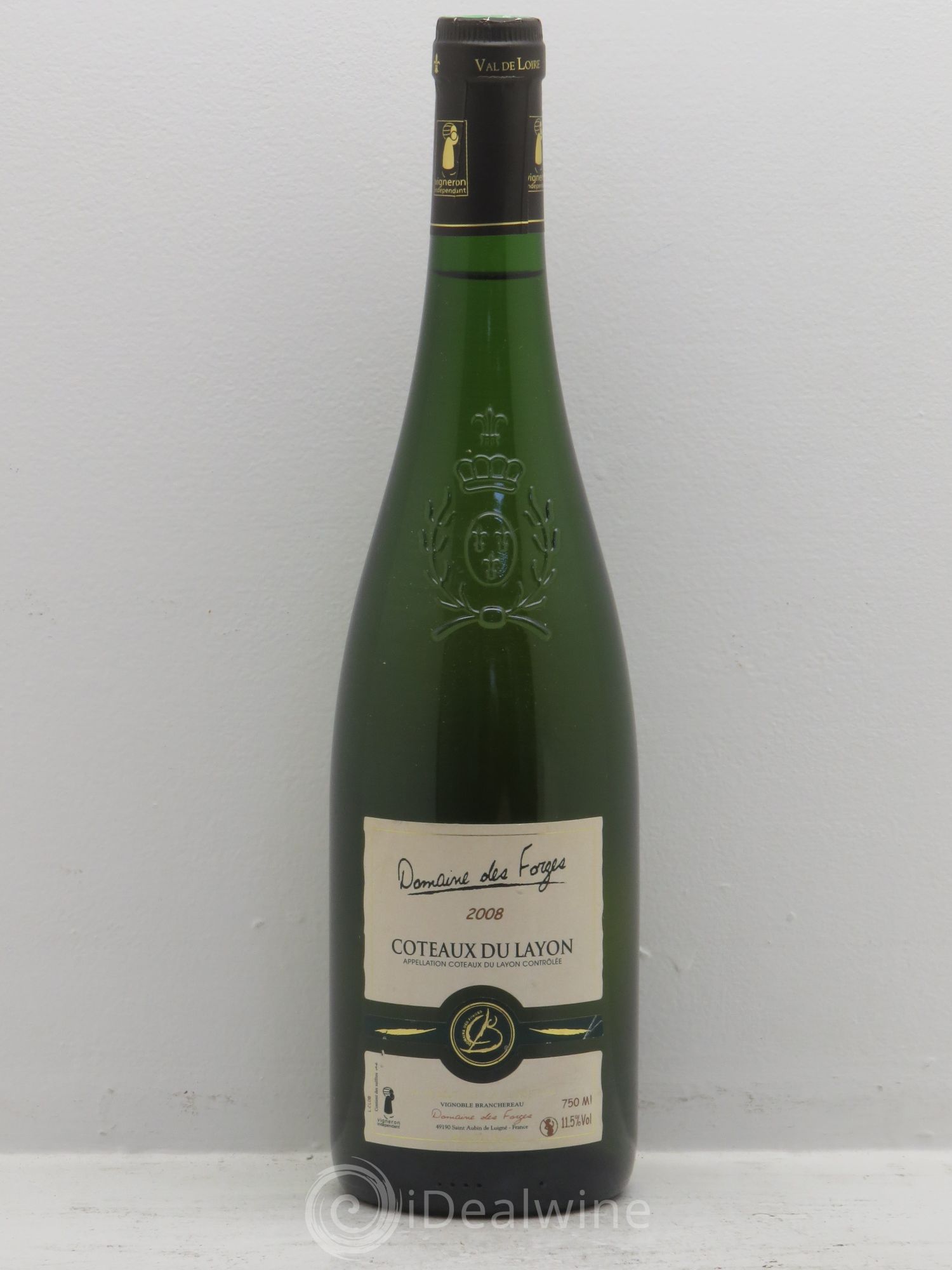 Coteaux du Layon (senza prezzo di riserva) 2008 - Lotto di 1 bottiglia - 0