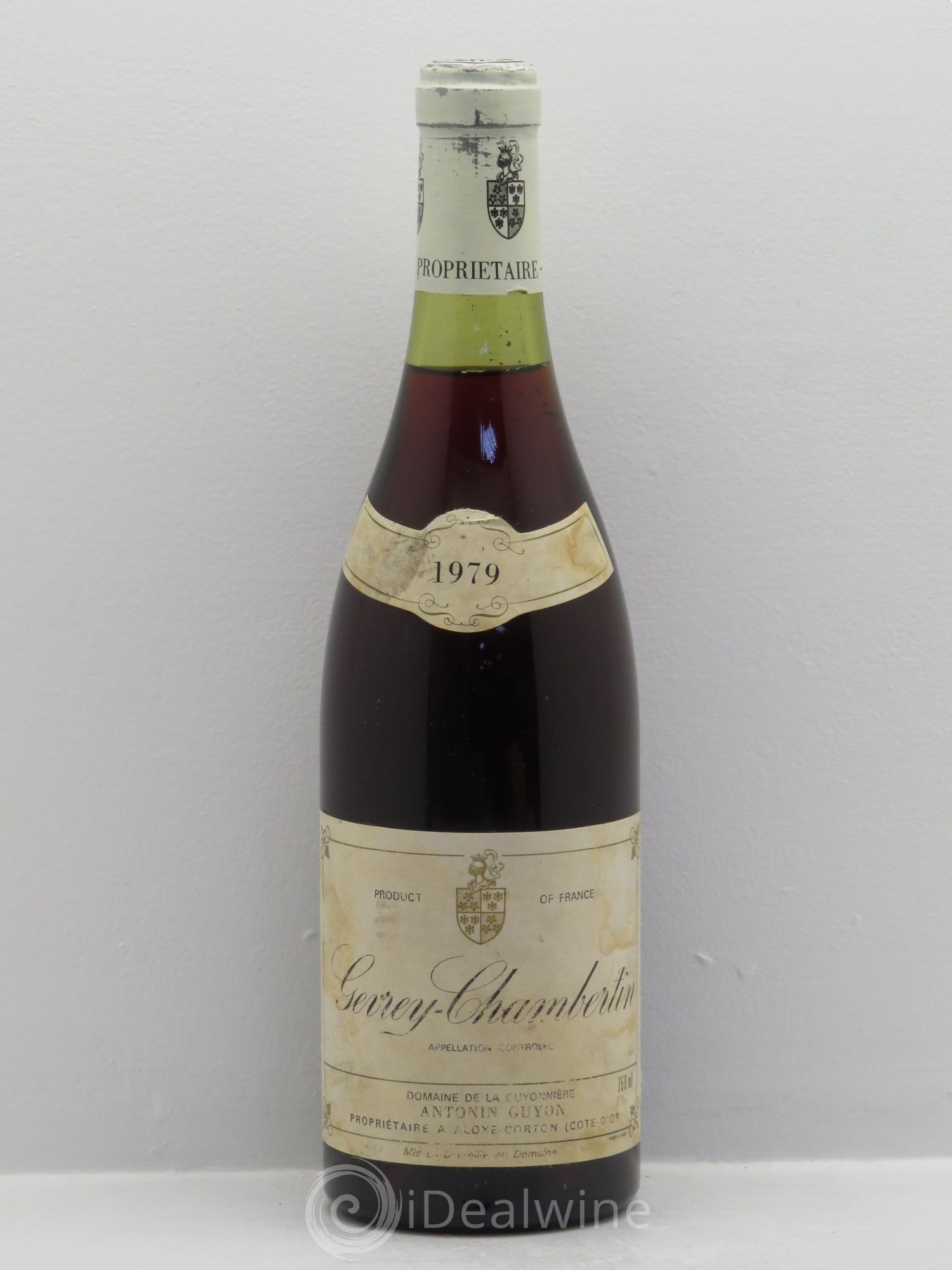 Gevrey-Chambertin Antoine Guyon (sans prix de réserve) 1979 - Posten von 1 Flasche - 0