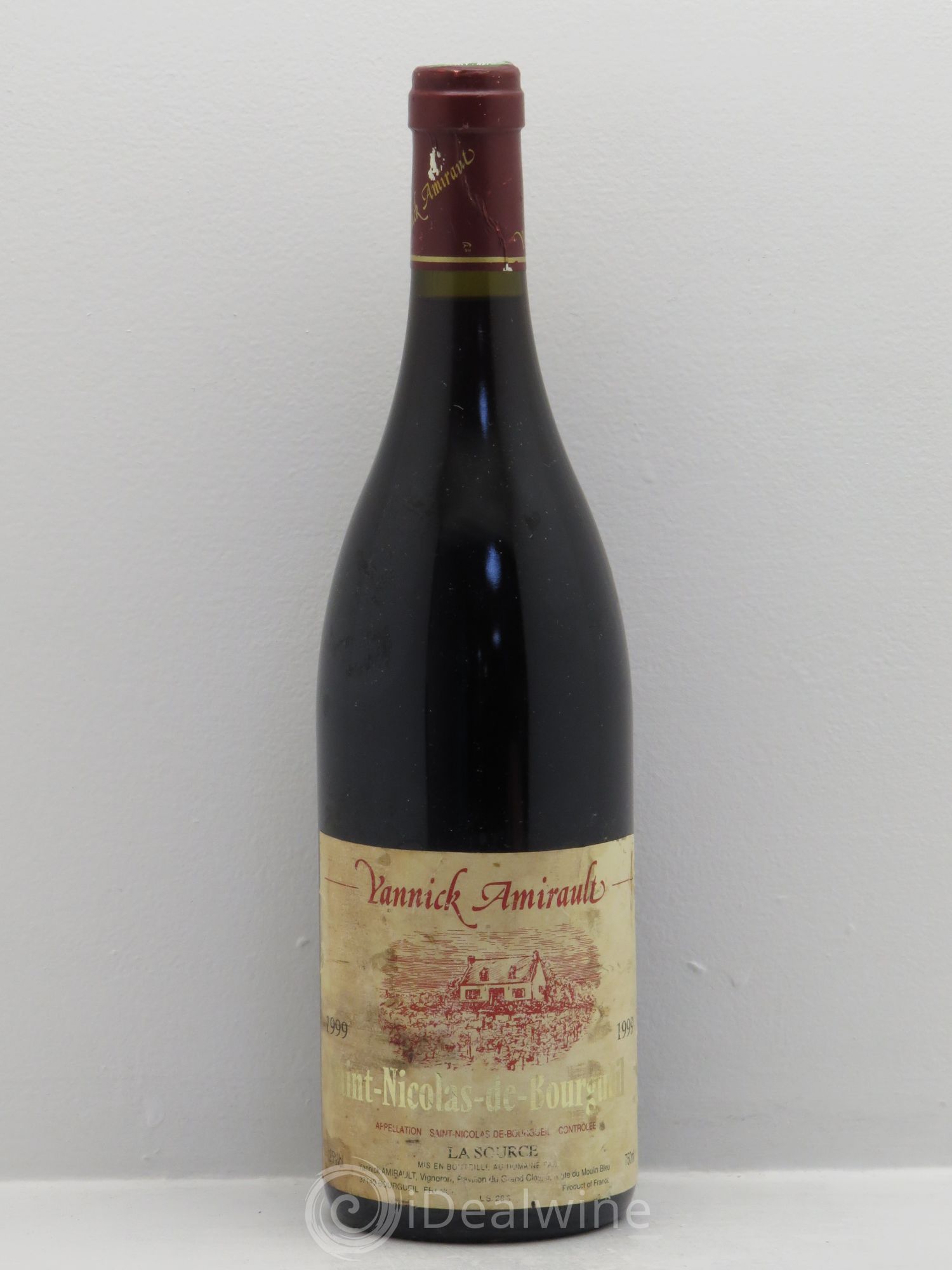 Saint-Nicolas de Bourgueil La Source Yannick Amirault (Domaine) (sans prix de réserve) 1999 - Lot de 1 bouteille - 0