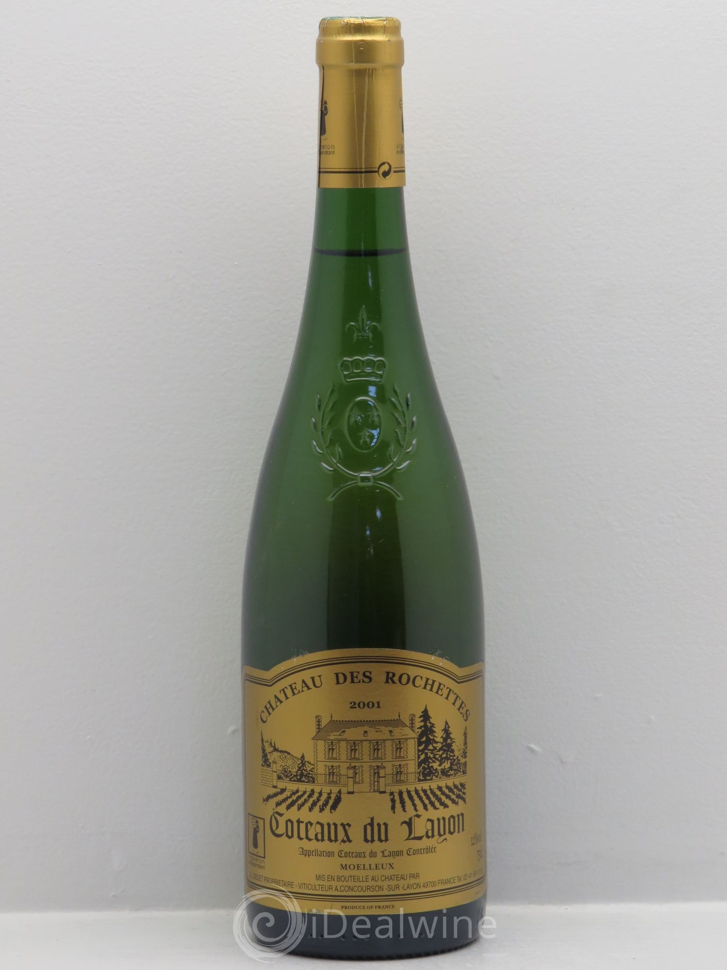 Coteaux du Layon Vieilles vignes Château des Rochettes (sans prix de réserve) 2001 - Lot de 1 bouteille - 0