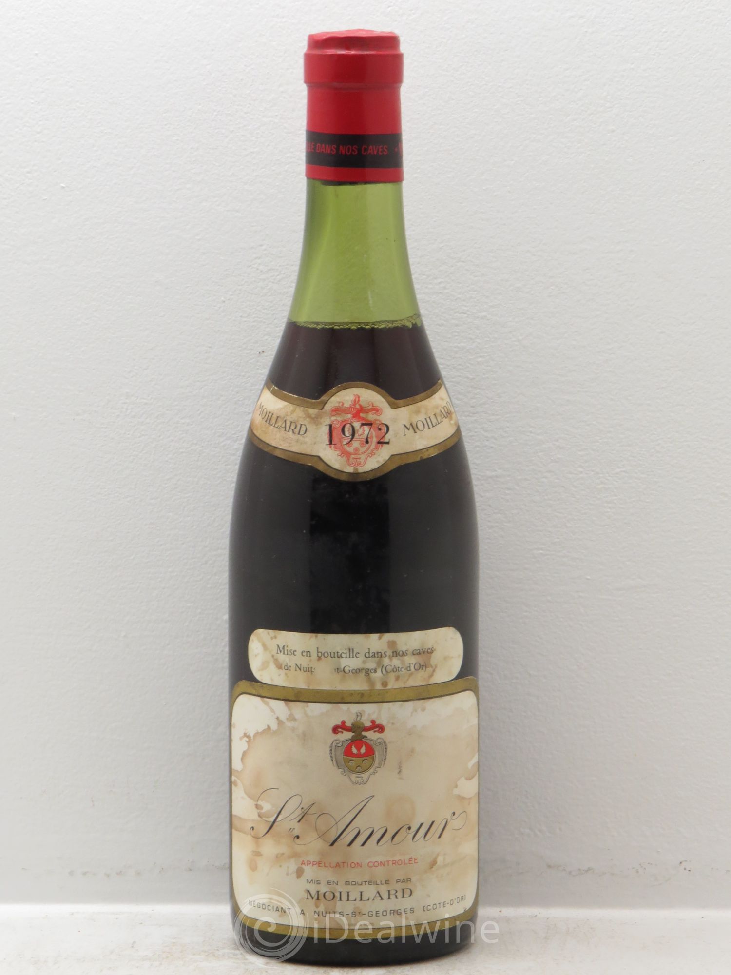 Saint-Amour Moillard (sans prix de réserve) 1972 - Posten von 1 Flasche - 0